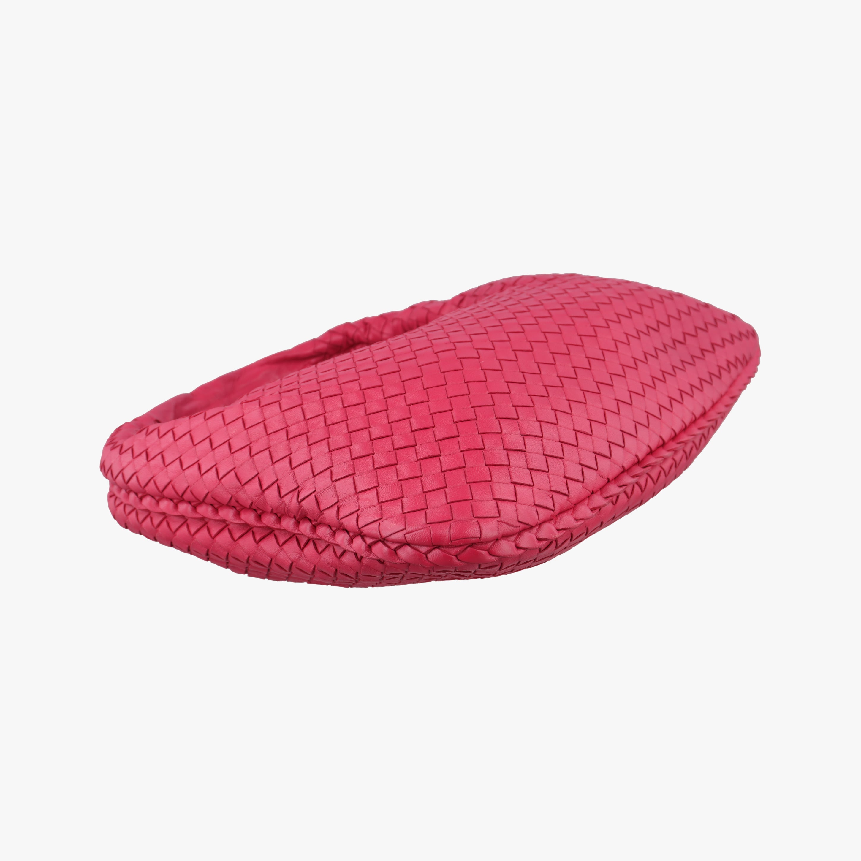Pre-owned Bottega Veneta Intrecciato Rose lambskin  shoulderbag | stylenewstar