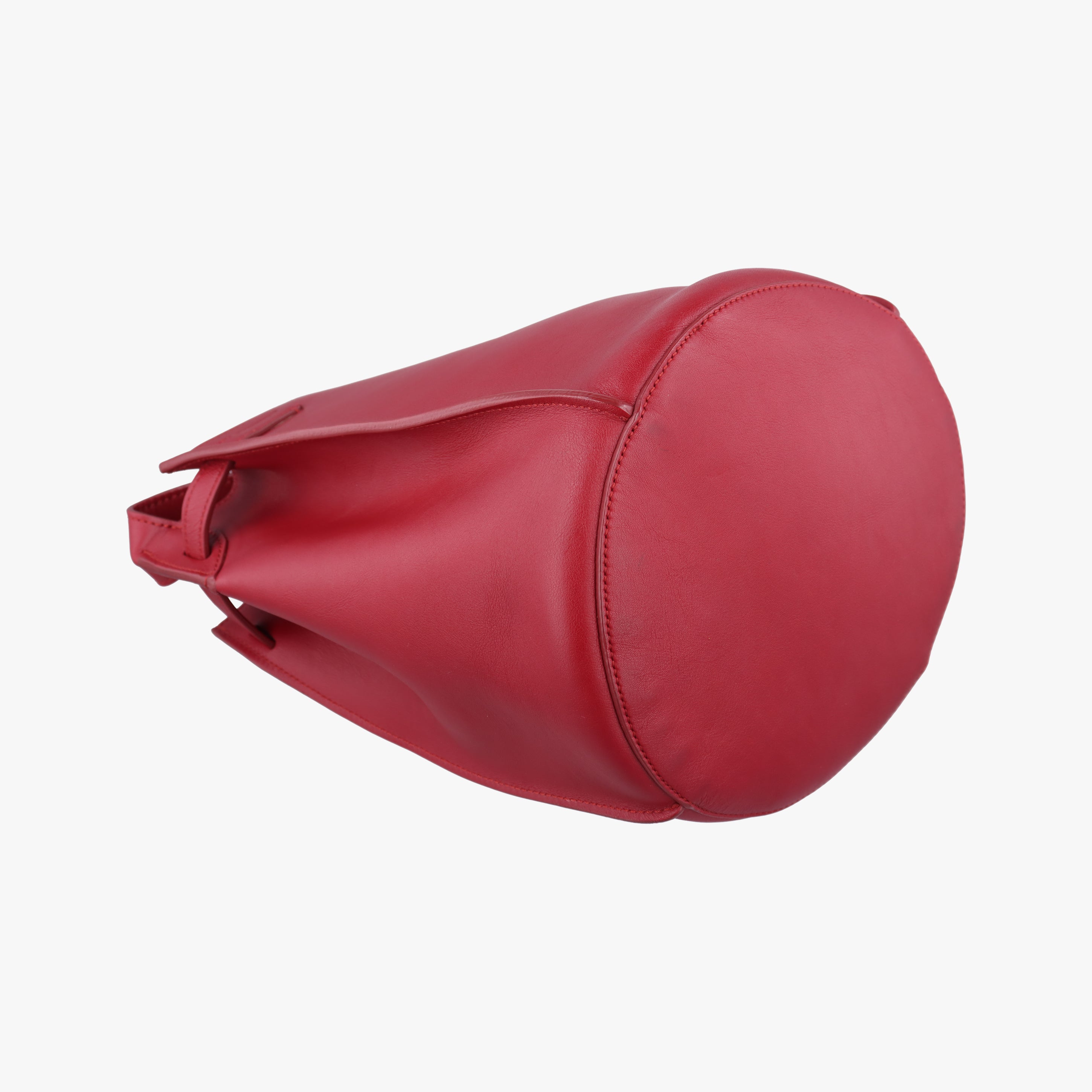 Pre-owned Celine Long Strap Big Bag Red leather  shoulderbag | stylenewstar
