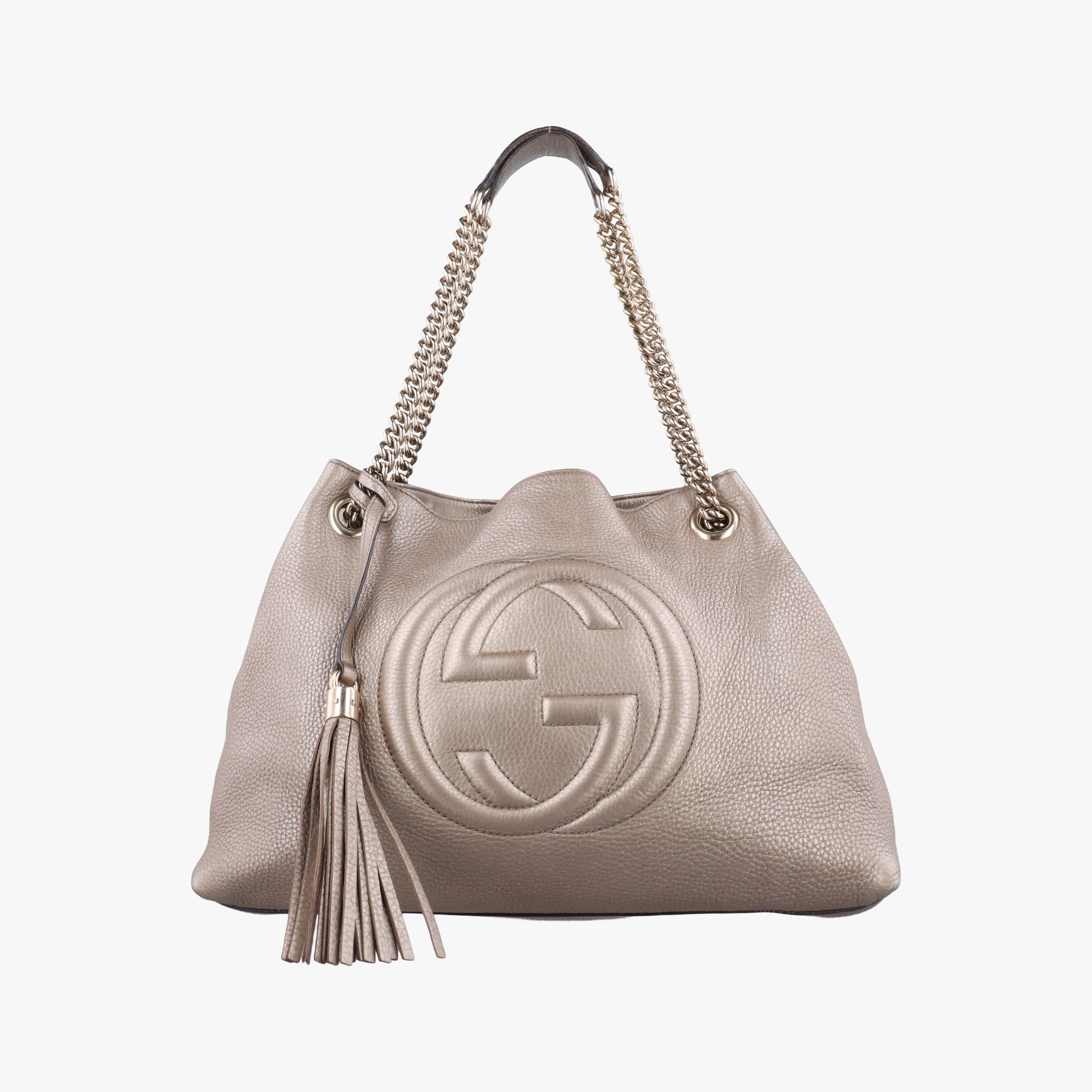 Secondhand Gucci Soho Golden Leather 308982 shoulderbag | stylenewstar