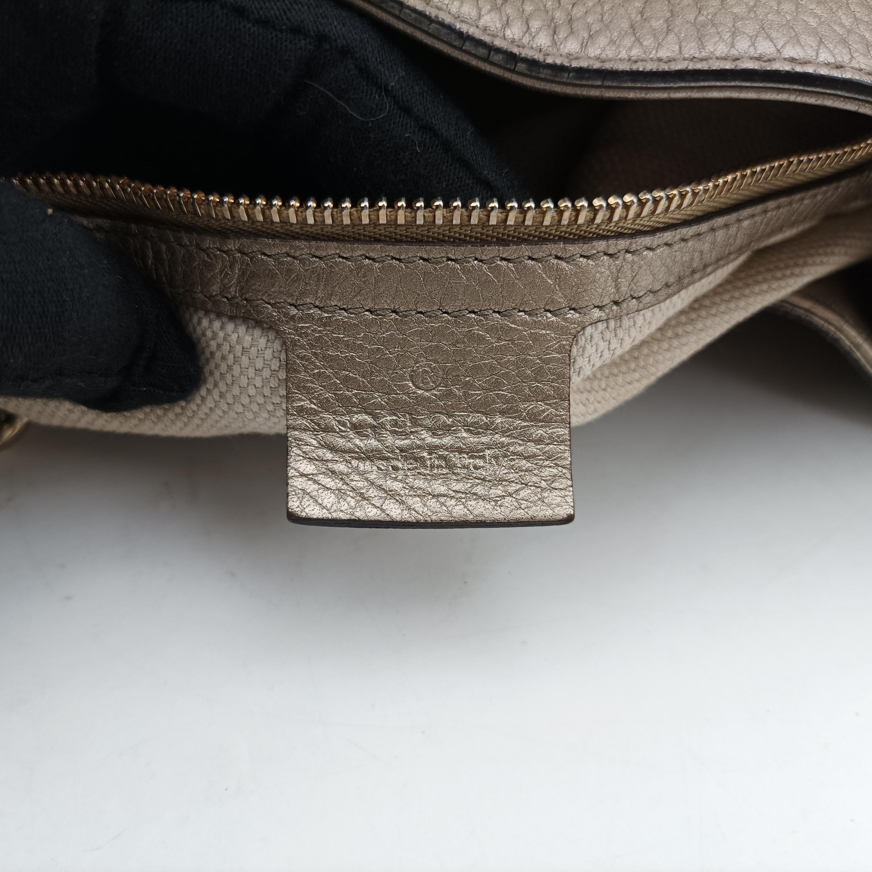 Secondhand Gucci Soho Golden Leather 308982 shoulderbag | stylenewstar