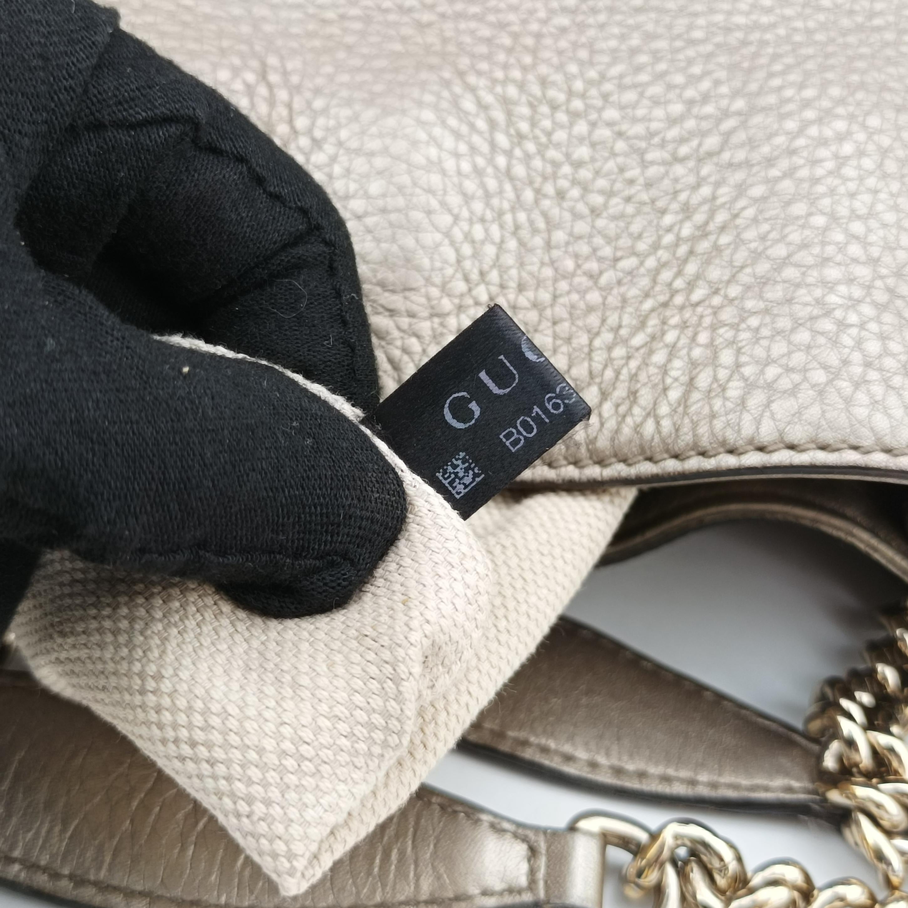 Secondhand Gucci Soho Golden Leather 308982 shoulderbag | stylenewstar