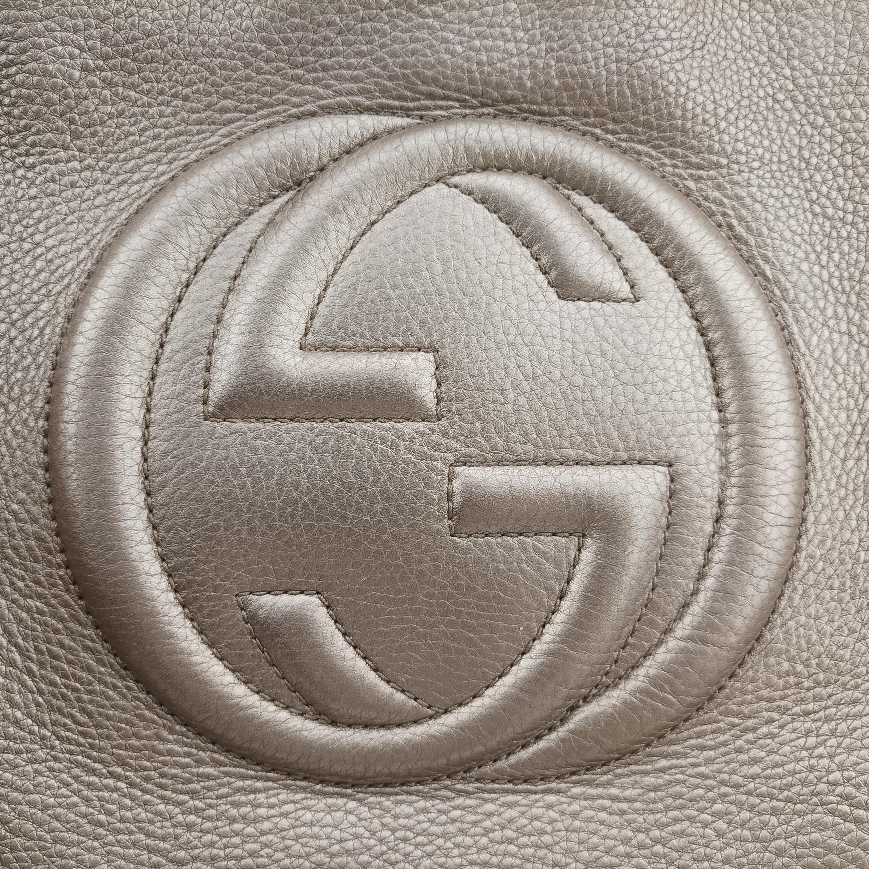 Secondhand Gucci Soho Golden Leather 308982 shoulderbag | stylenewstar