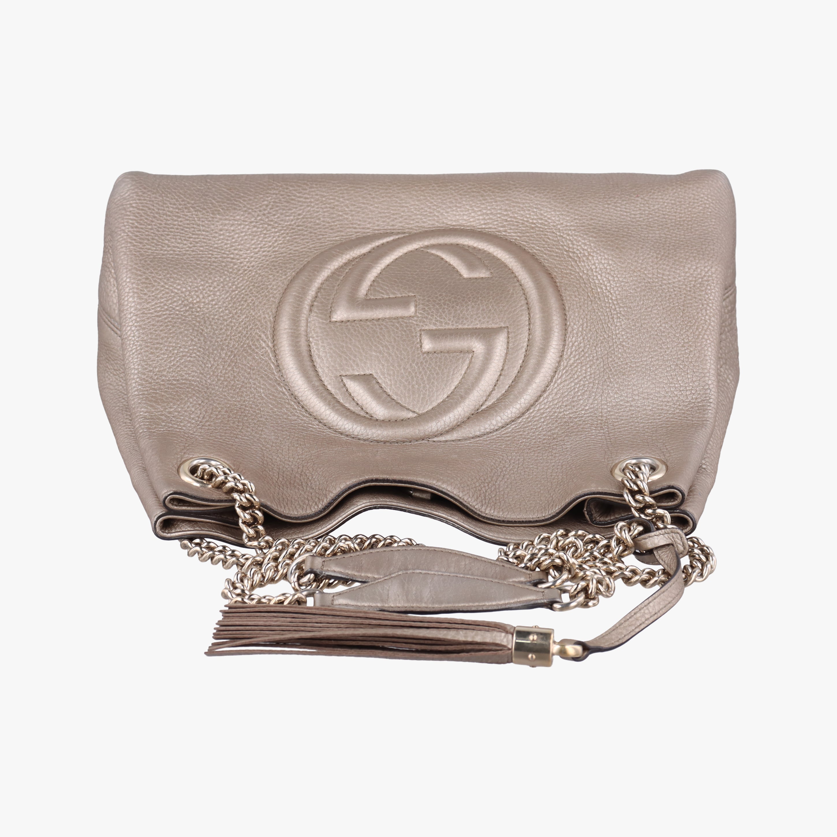 Secondhand Gucci Soho Golden Leather 308982 shoulderbag | stylenewstar