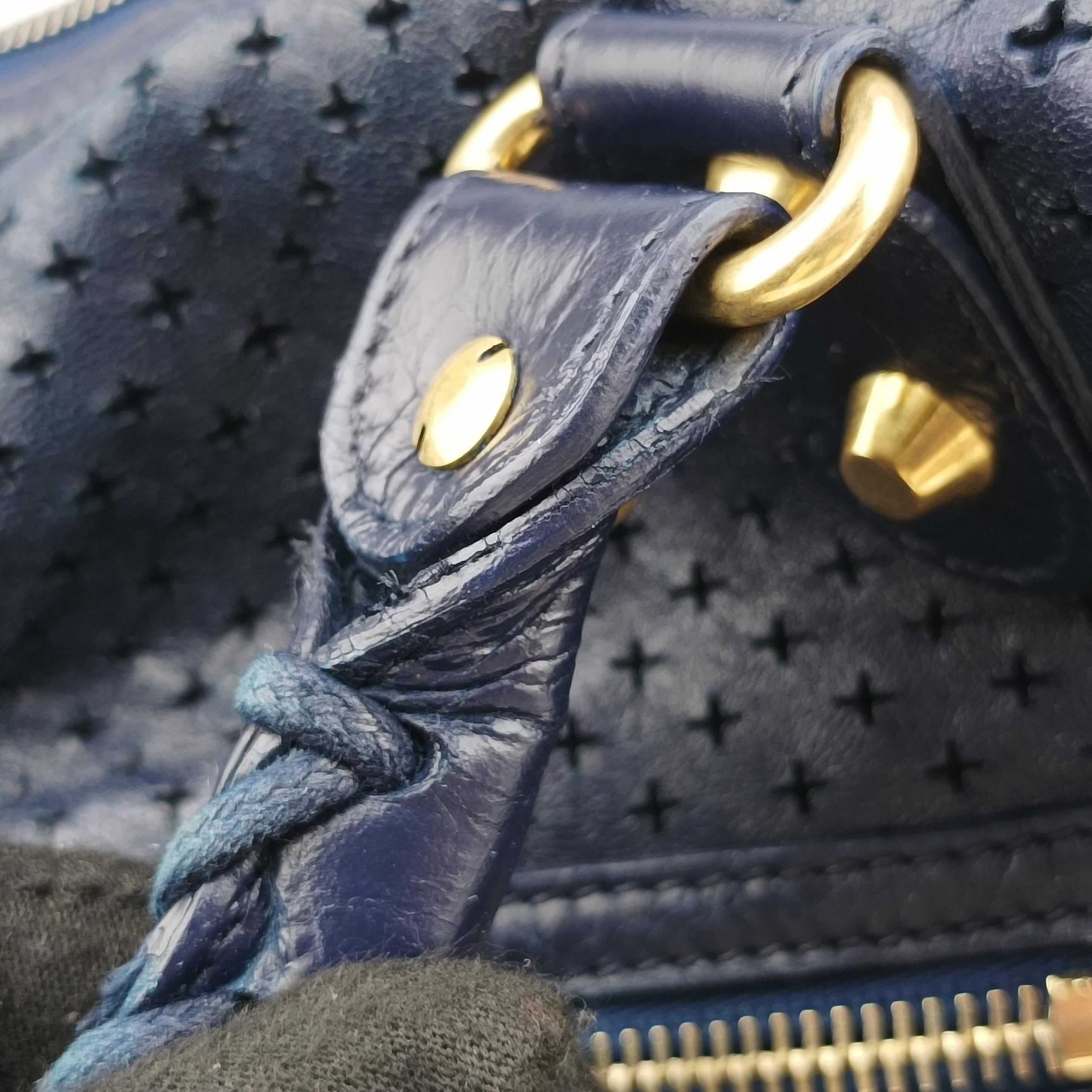 Pre-owned Balenciaga Maxi Twiggy Blue Leather  shoulderbag | stylenewstar