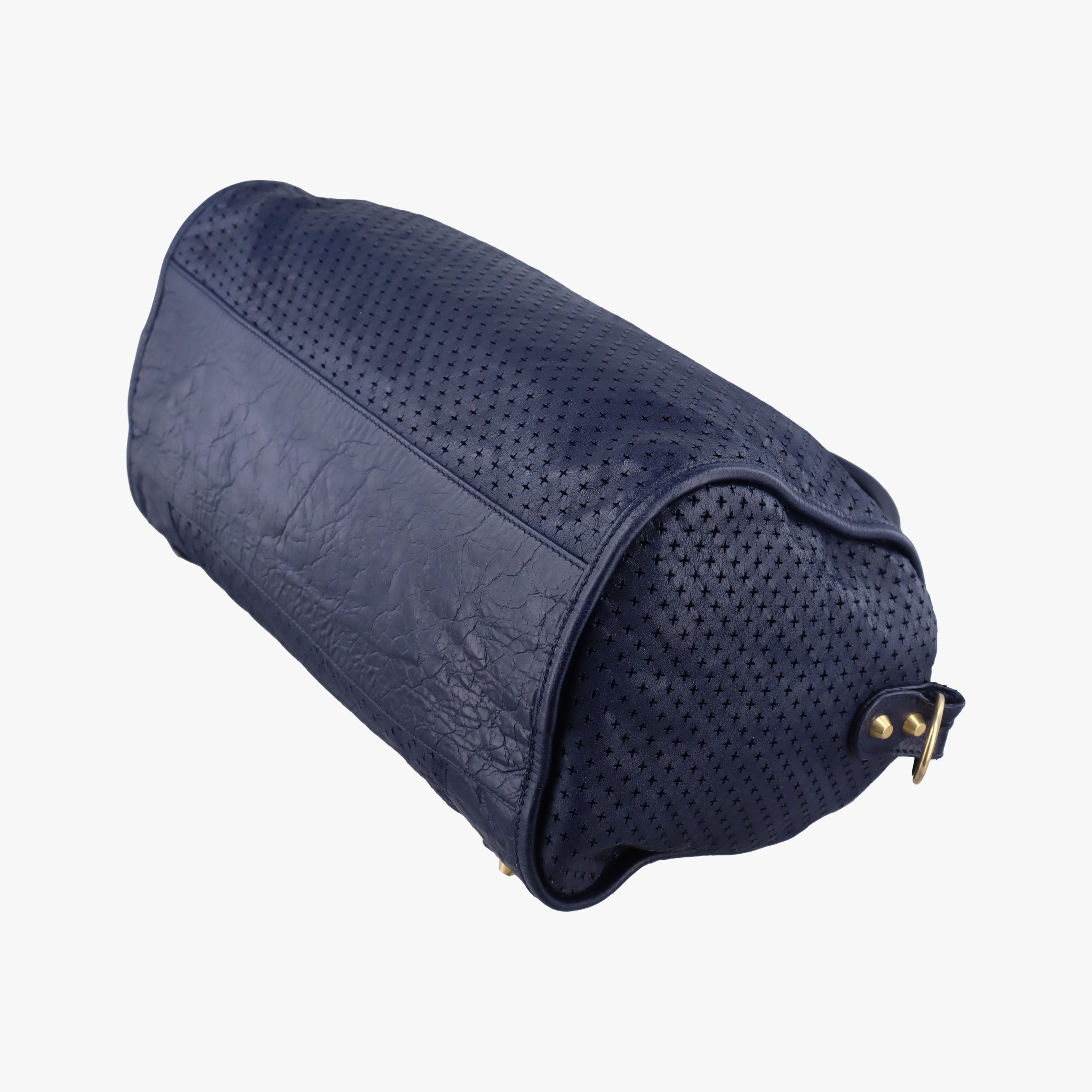 Pre-owned Balenciaga Maxi Twiggy Blue Leather  shoulderbag | stylenewstar