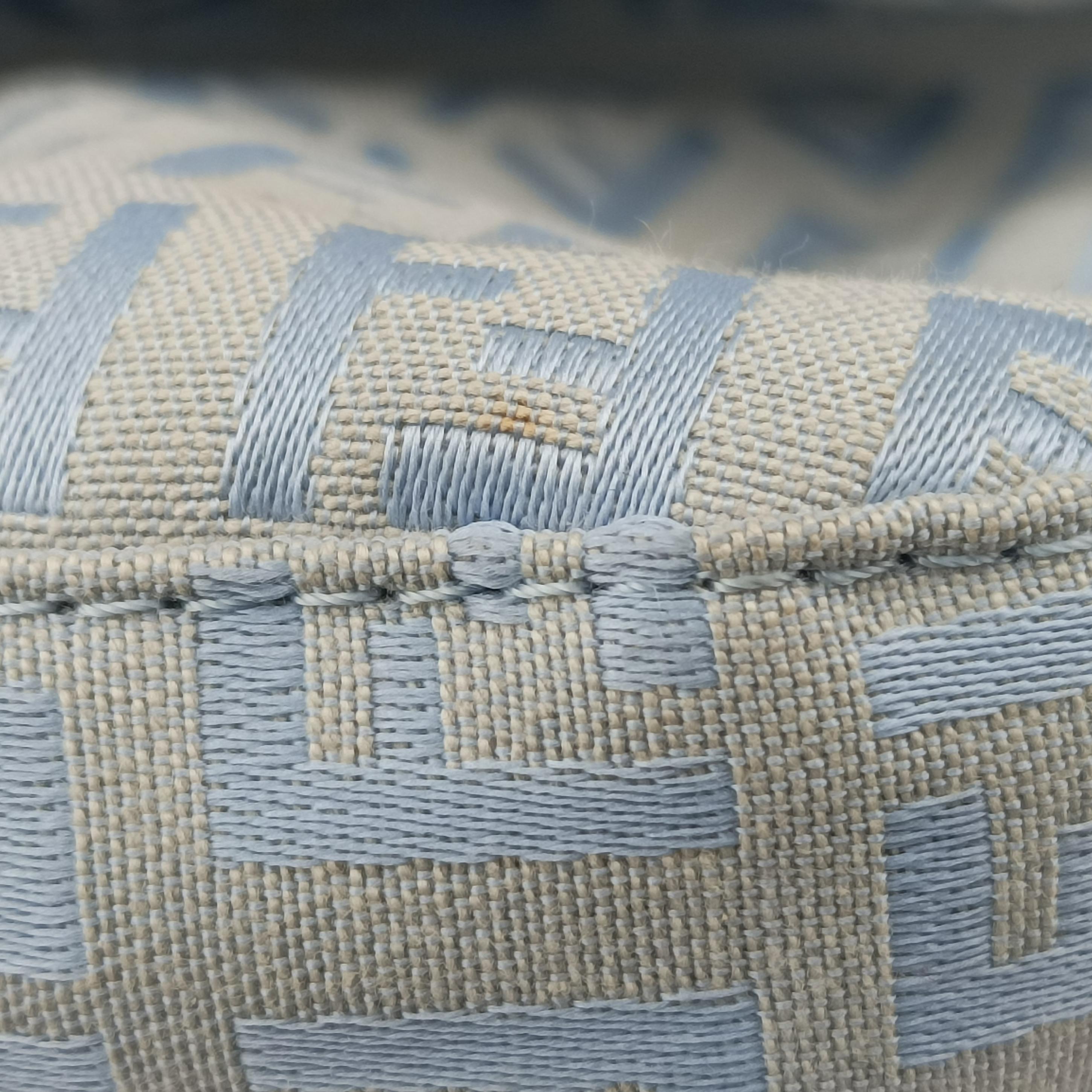 Secondhand Fendi Baguette Blue canvas  shoulderbag | stylenewstar