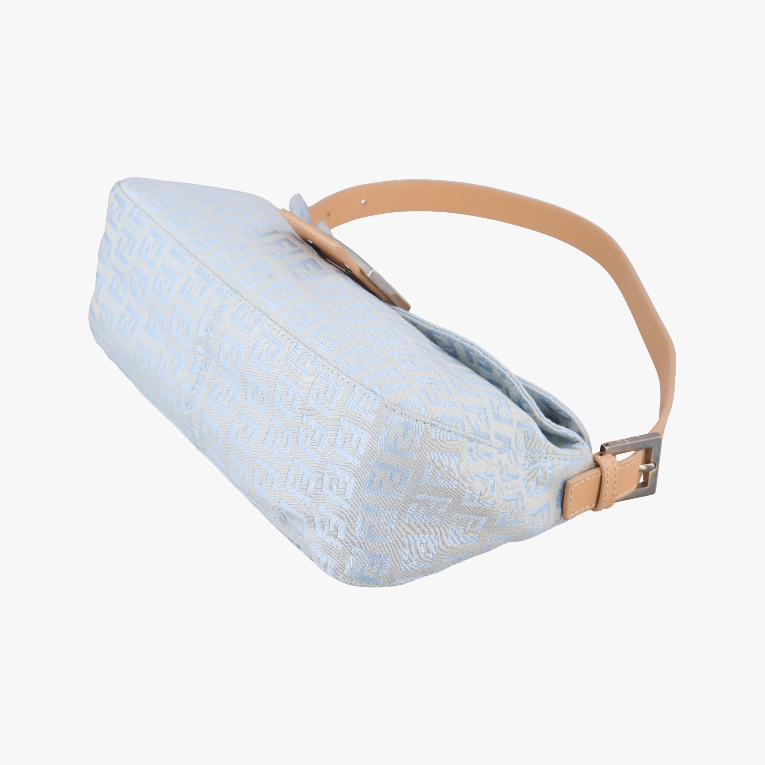Secondhand Fendi Baguette Blue canvas  shoulderbag | stylenewstar