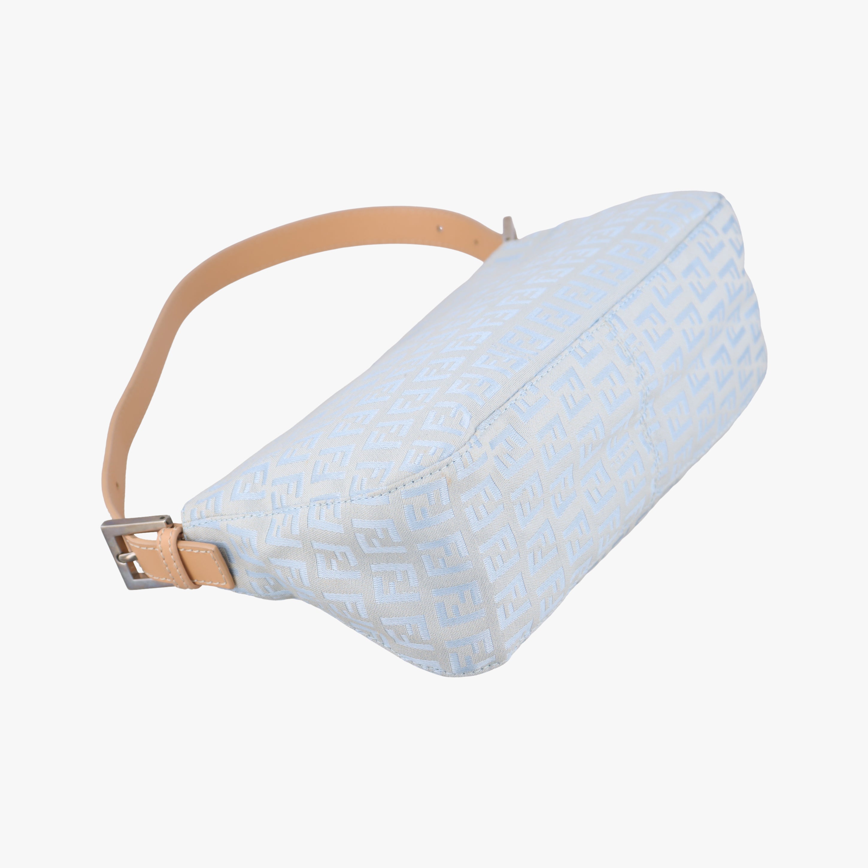 Secondhand Fendi Baguette Blue canvas  shoulderbag | stylenewstar