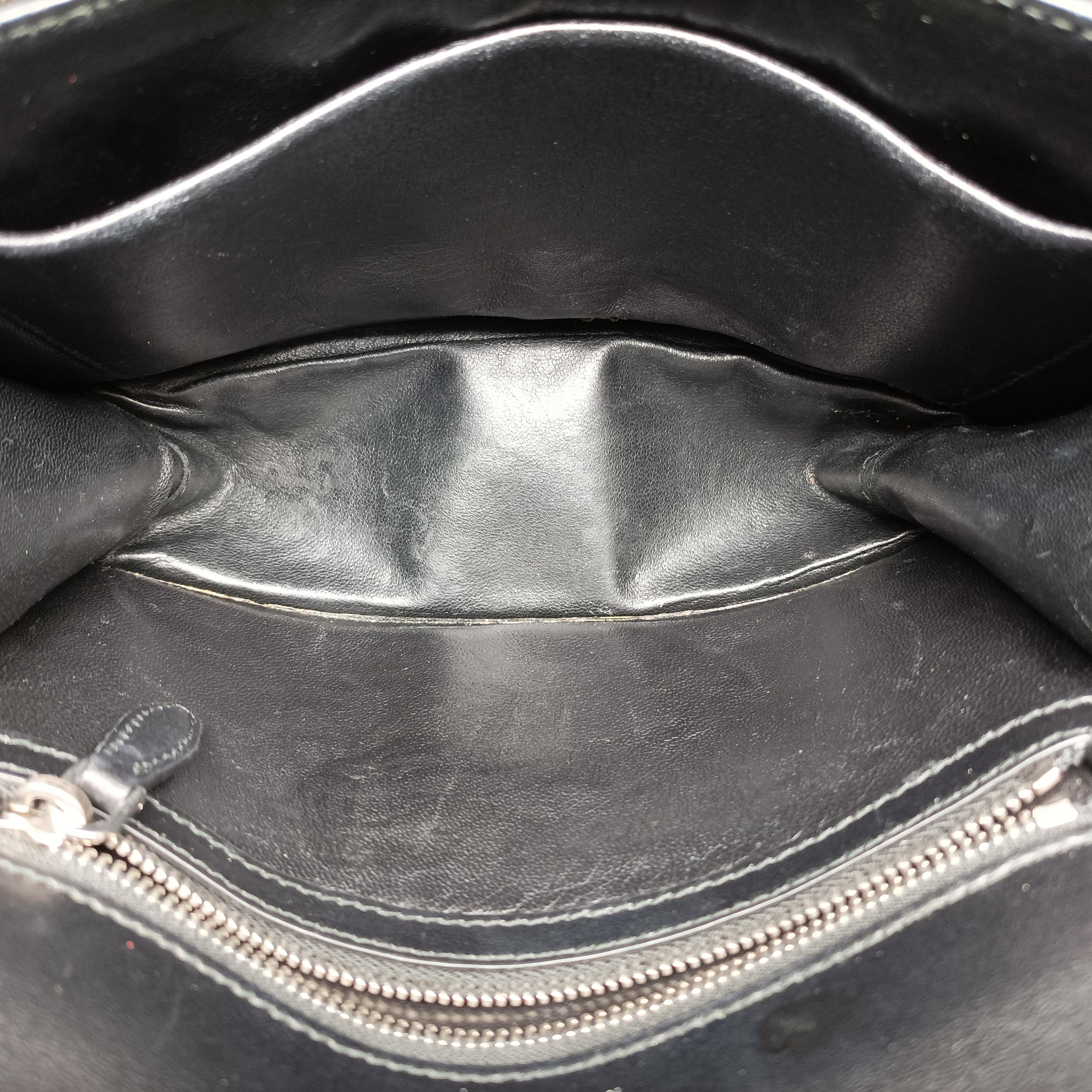 Pre-owned Prada Patched Frame logo White×multicolor Saffiano Leather  shoulderbag | stylenewstar