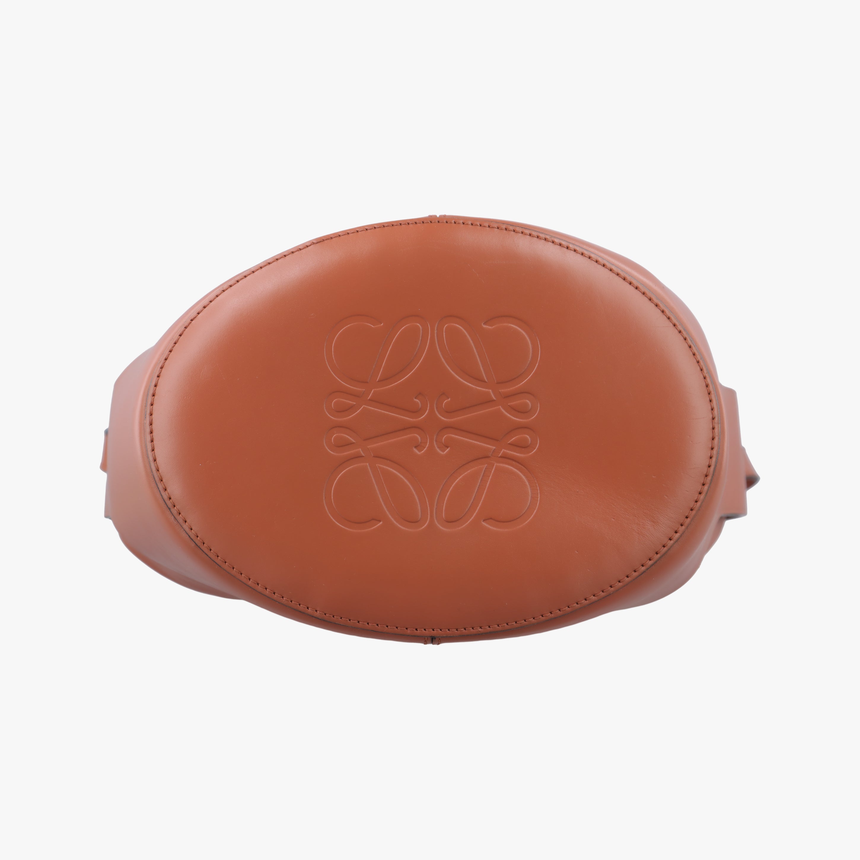 Pre-owned Loewe balloon Brown leather  shoulderbag | stylenewstar