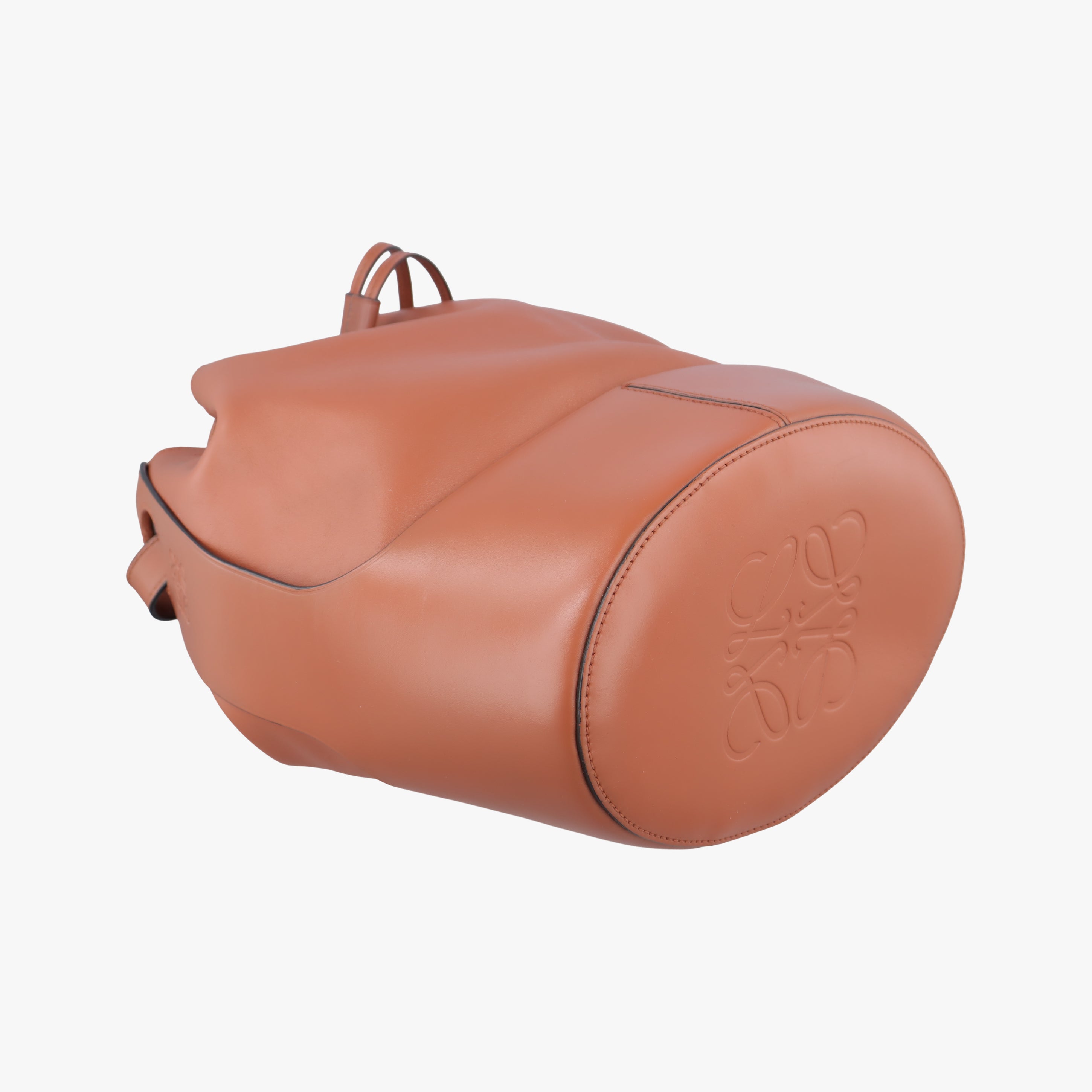 Pre-owned Loewe balloon Brown leather  shoulderbag | stylenewstar