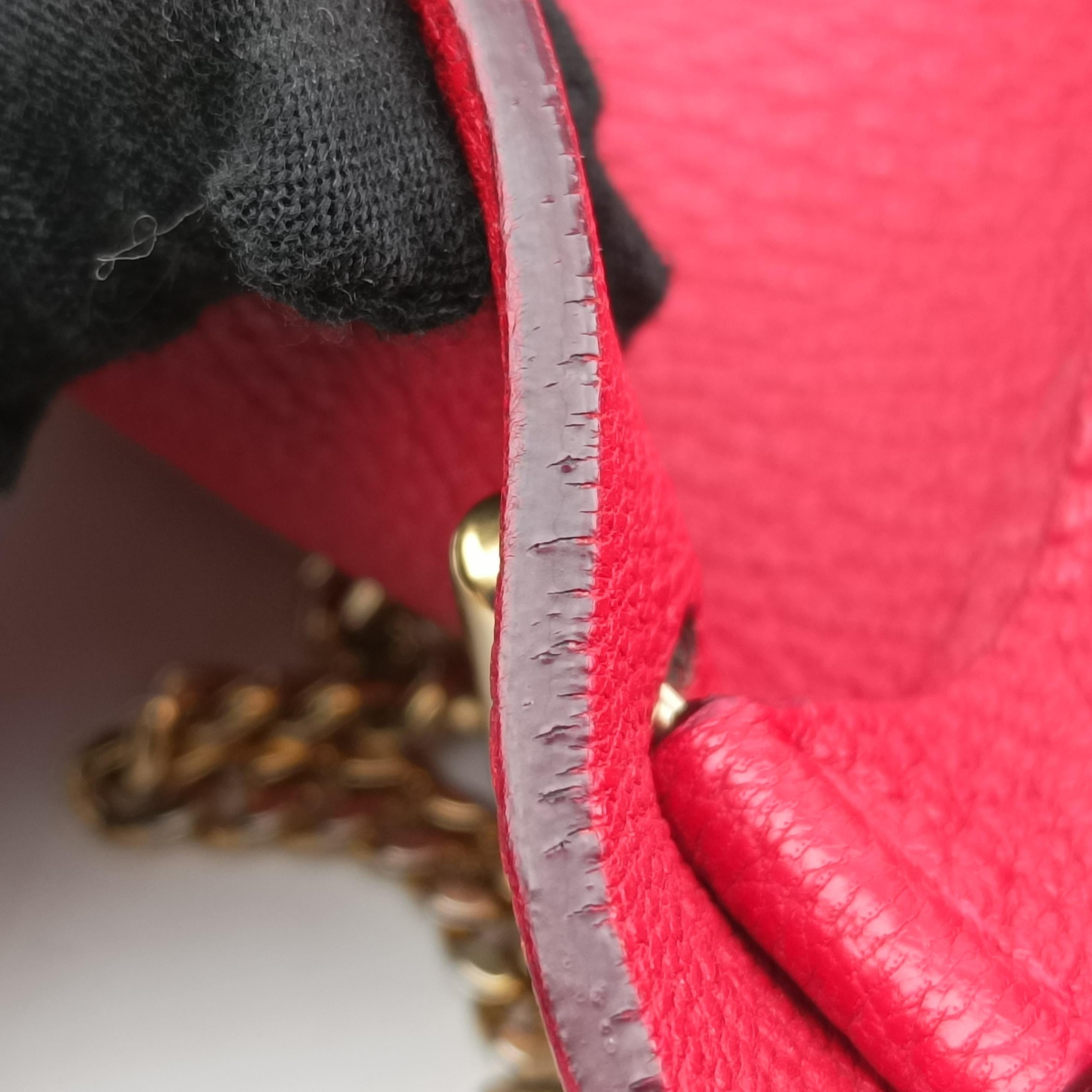 Secondhand Chloe DREW Red Leather  shoulderbag | stylenewstar