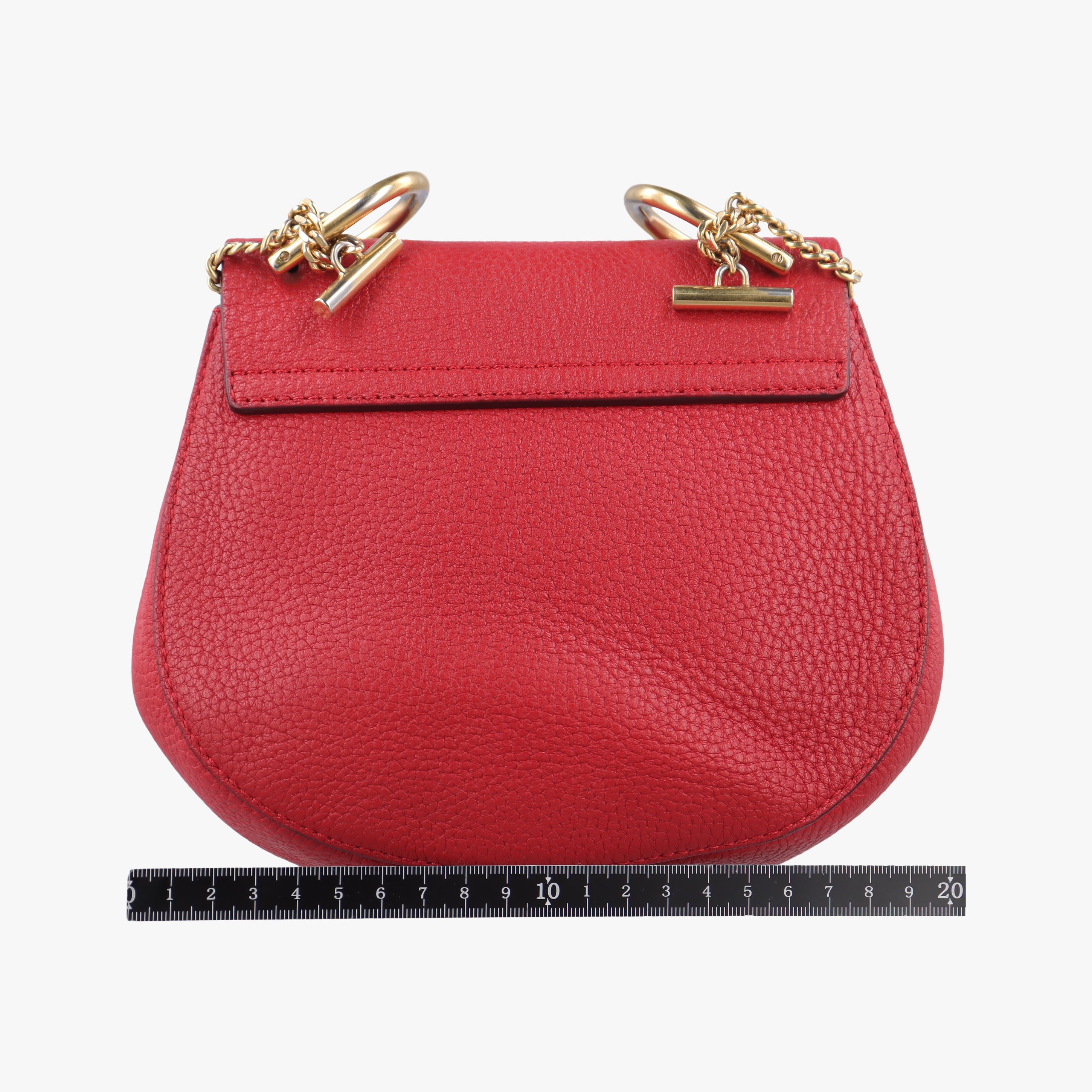 Secondhand Chloe DREW Red Leather  shoulderbag | stylenewstar