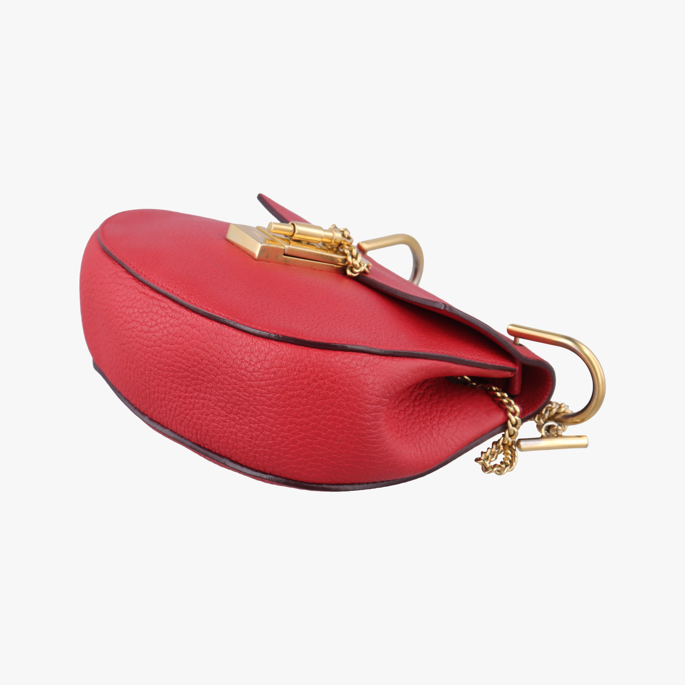 Secondhand Chloe DREW Red Leather  shoulderbag | stylenewstar