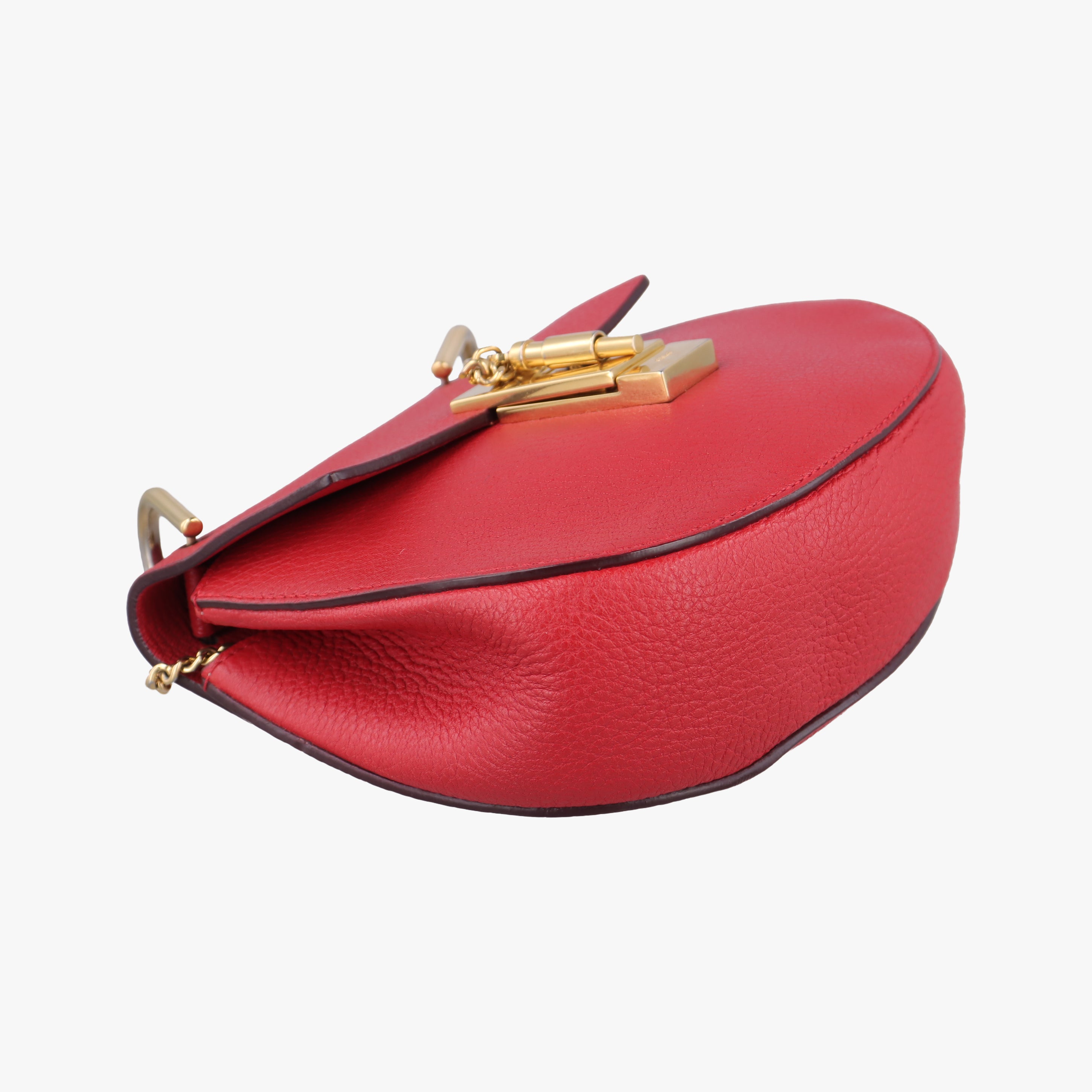 Secondhand Chloe DREW Red Leather  shoulderbag | stylenewstar