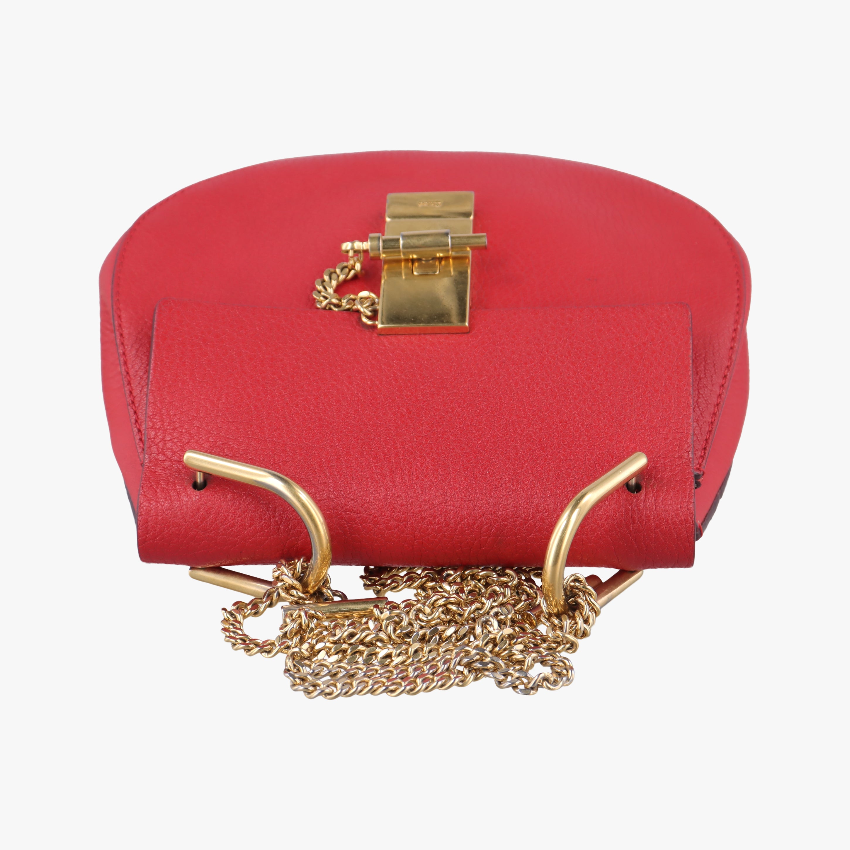 Secondhand Chloe DREW Red Leather  shoulderbag | stylenewstar