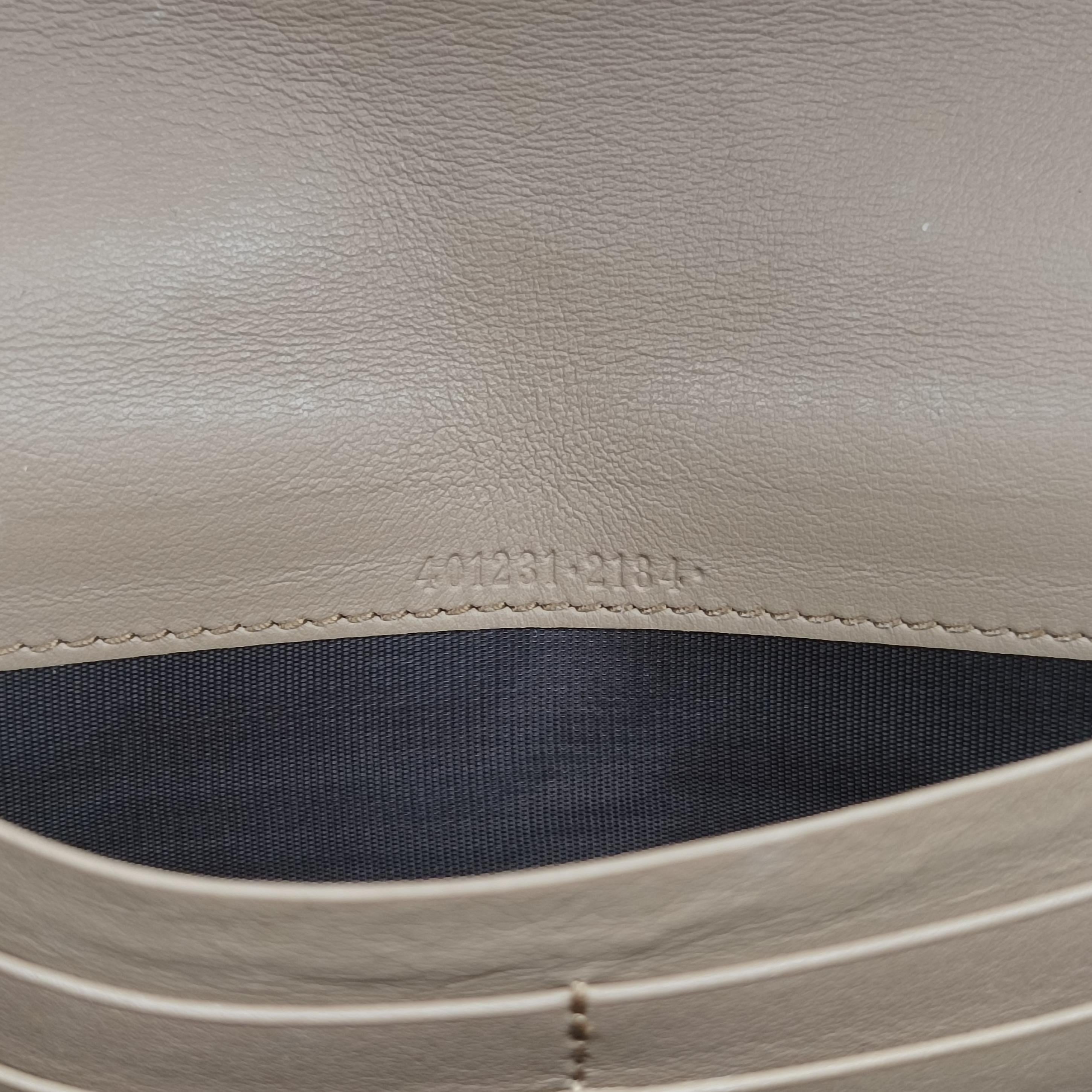 Pre-owned Gucci Dionysus Grey Suede 401231 shoulderbag | stylenewstar