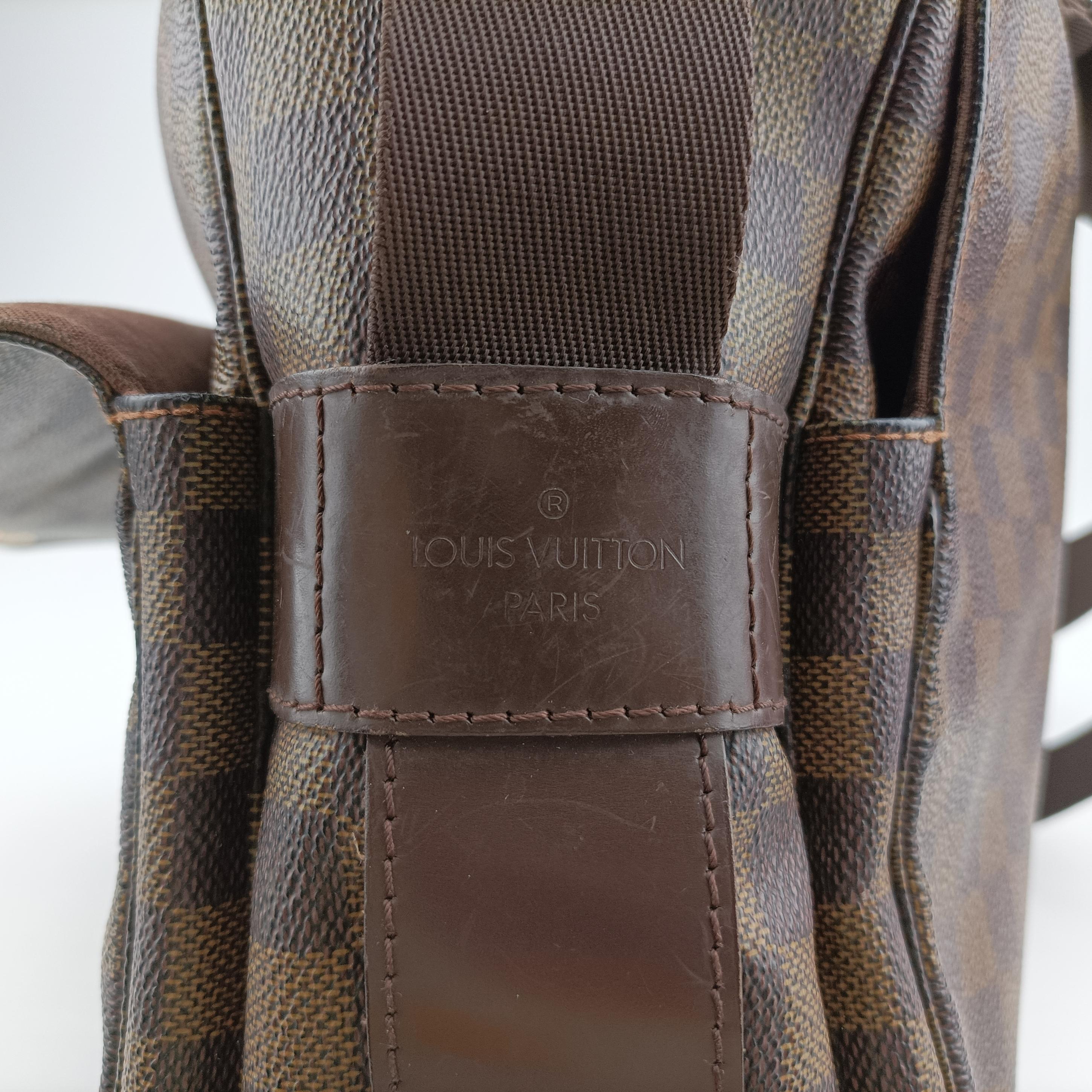 Pre-owned Louis Vuitton NAVIGLIO EBENE Damier Canvas N45255 shoulderbag | stylenewstar