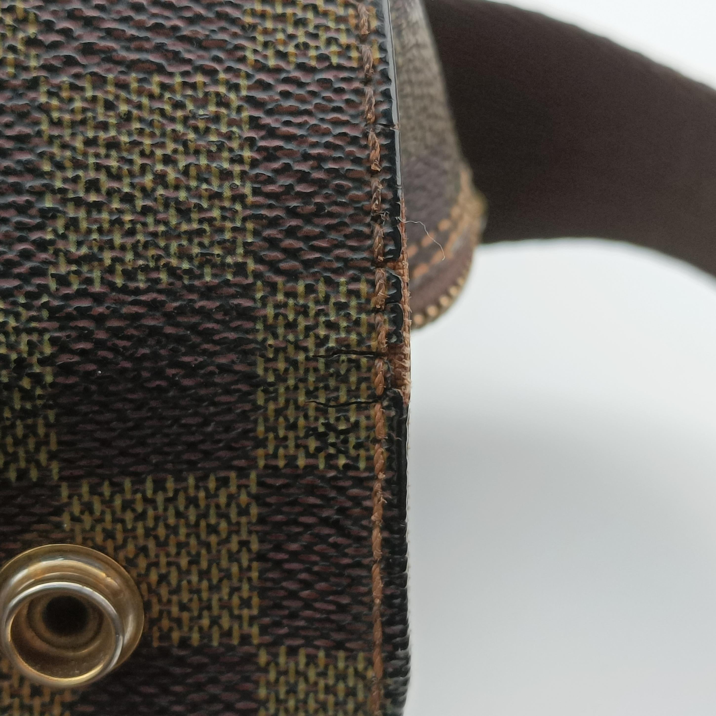 Pre-owned Louis Vuitton NAVIGLIO EBENE Damier Canvas N45255 shoulderbag | stylenewstar