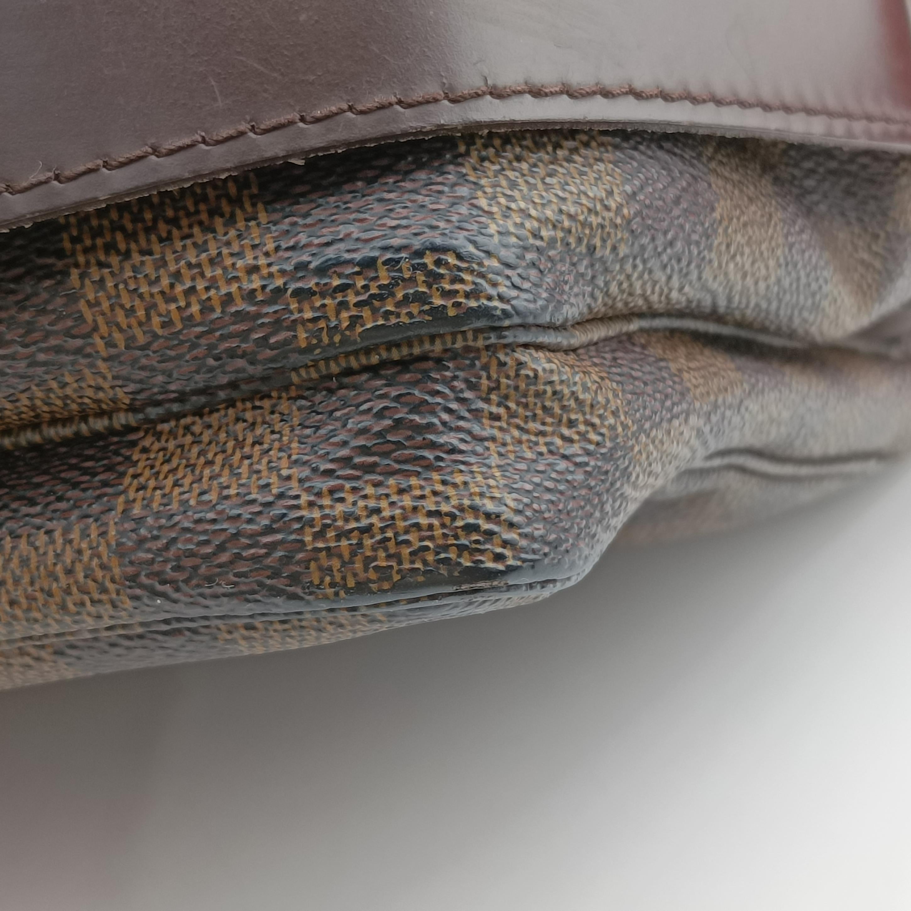 Pre-owned Louis Vuitton NAVIGLIO EBENE Damier Canvas N45255 shoulderbag | stylenewstar