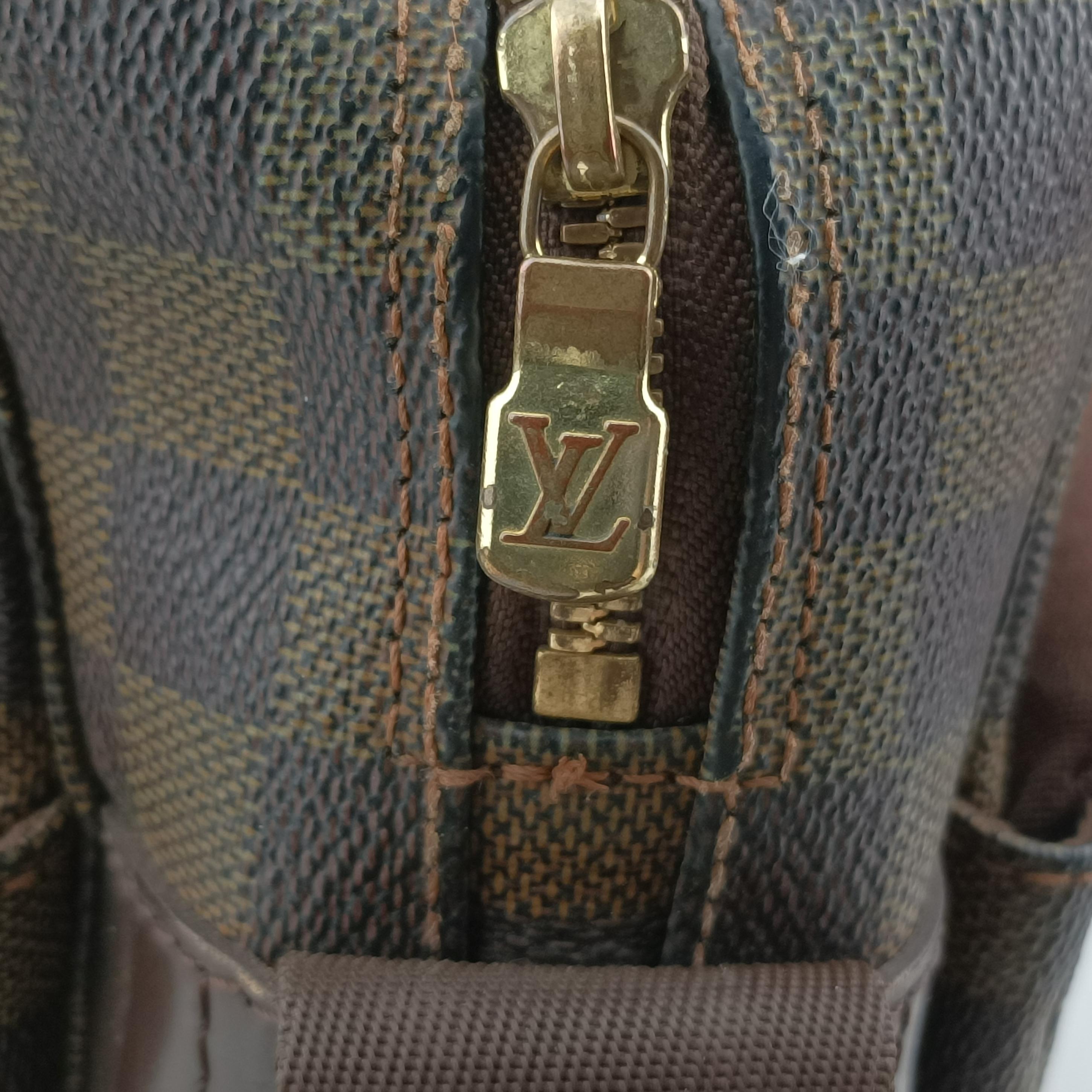 Pre-owned Louis Vuitton NAVIGLIO EBENE Damier Canvas N45255 shoulderbag | stylenewstar