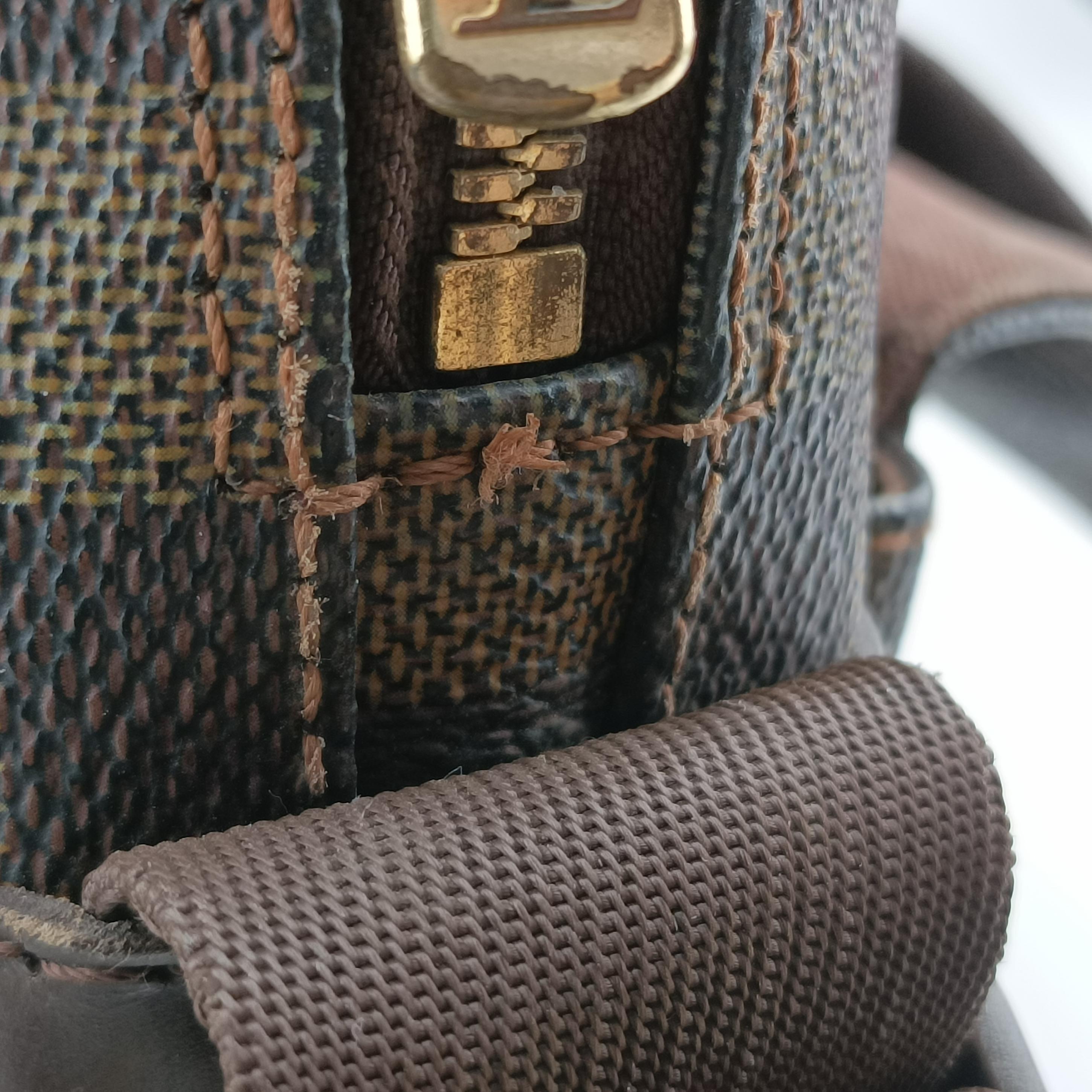 Pre-owned Louis Vuitton NAVIGLIO EBENE Damier Canvas N45255 shoulderbag | stylenewstar