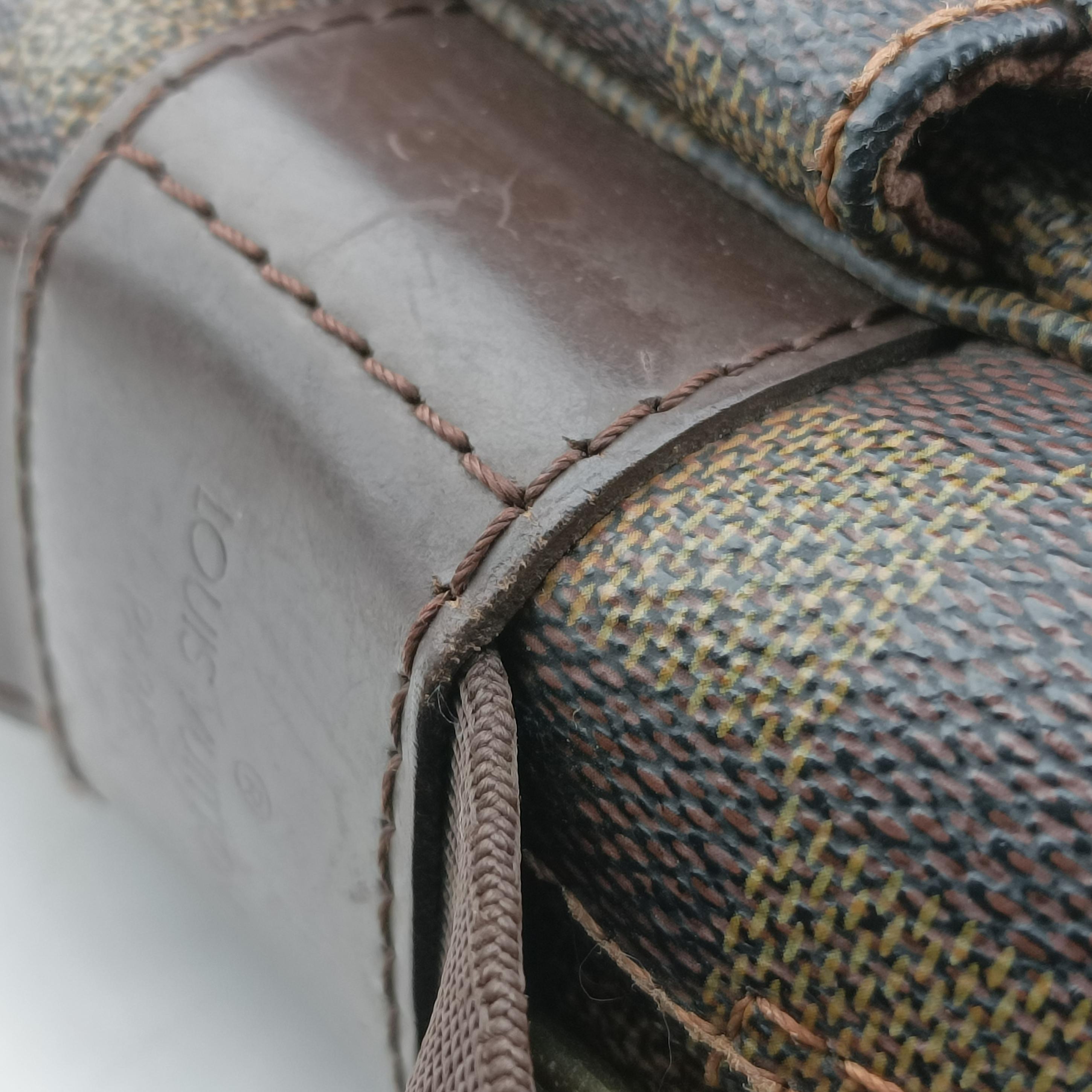Pre-owned Louis Vuitton NAVIGLIO EBENE Damier Canvas N45255 shoulderbag | stylenewstar