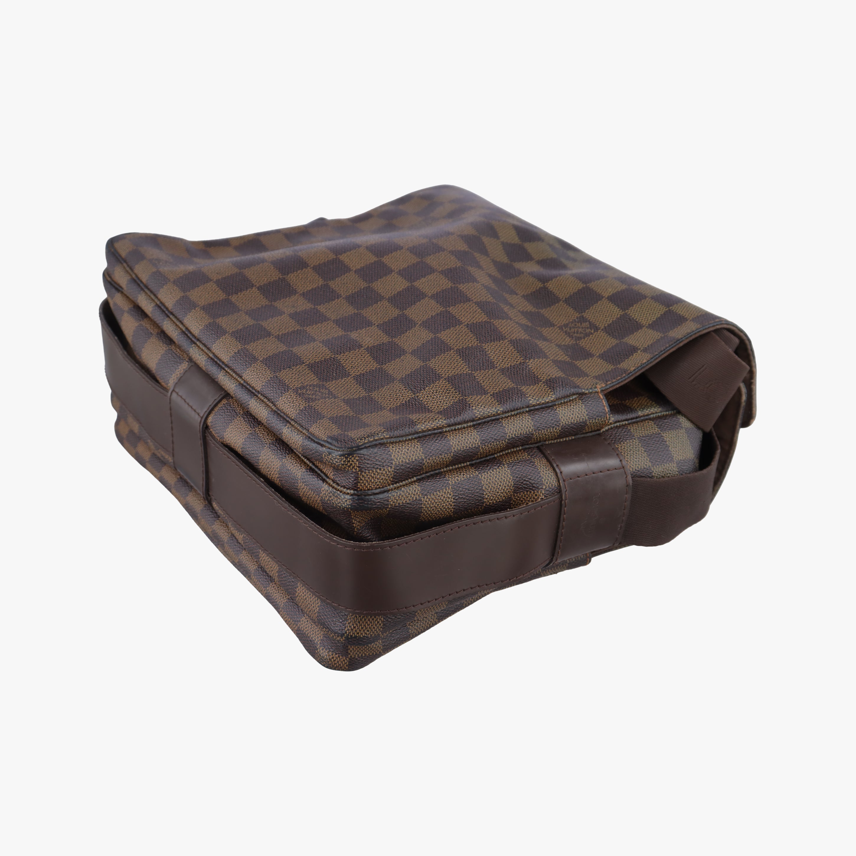 Pre-owned Louis Vuitton NAVIGLIO EBENE Damier Canvas N45255 shoulderbag | stylenewstar