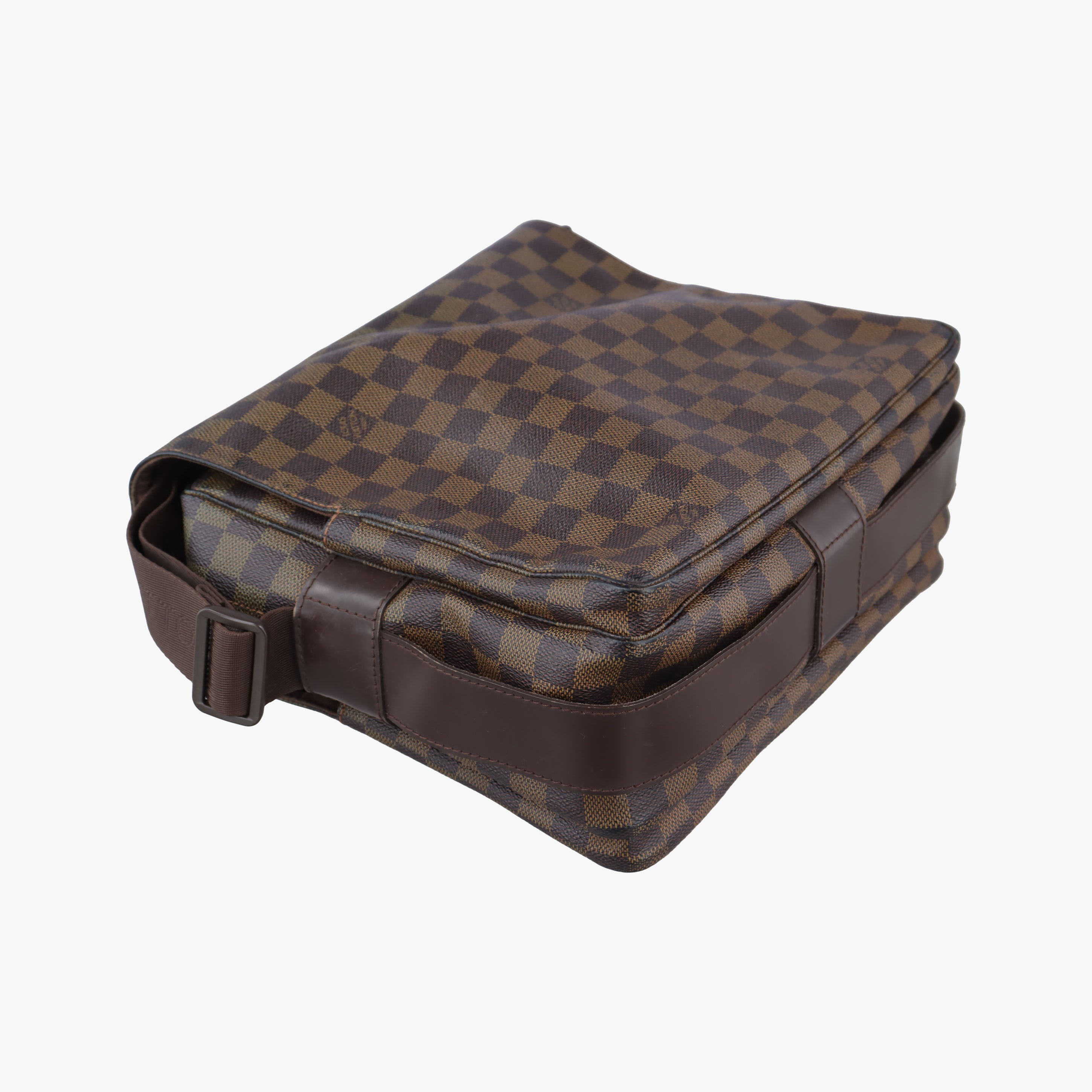 Pre-owned Louis Vuitton NAVIGLIO EBENE Damier Canvas N45255 shoulderbag | stylenewstar