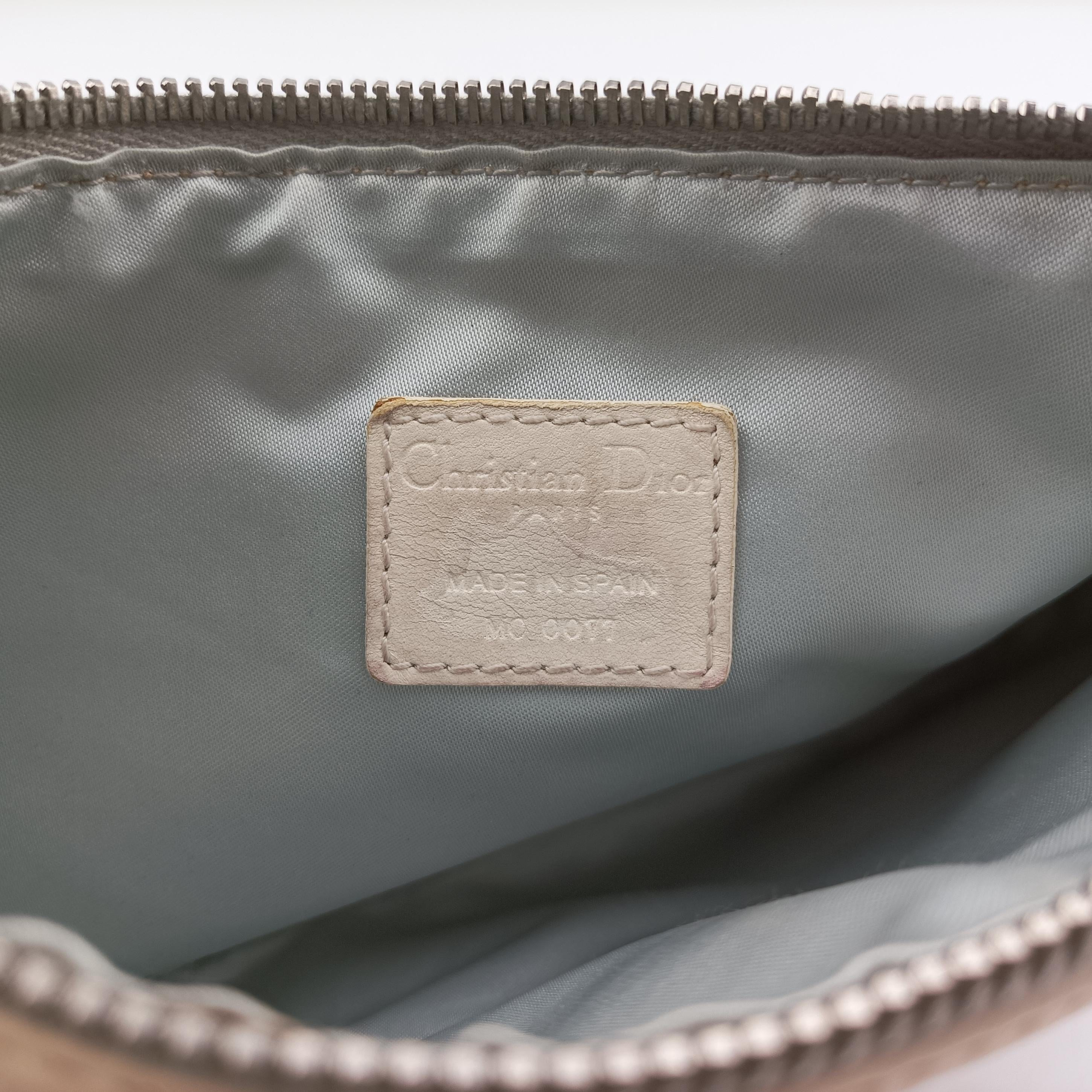 Pre-owned Christian Dior Romantique pouch Multicolour canvas  handbag | stylenewstar