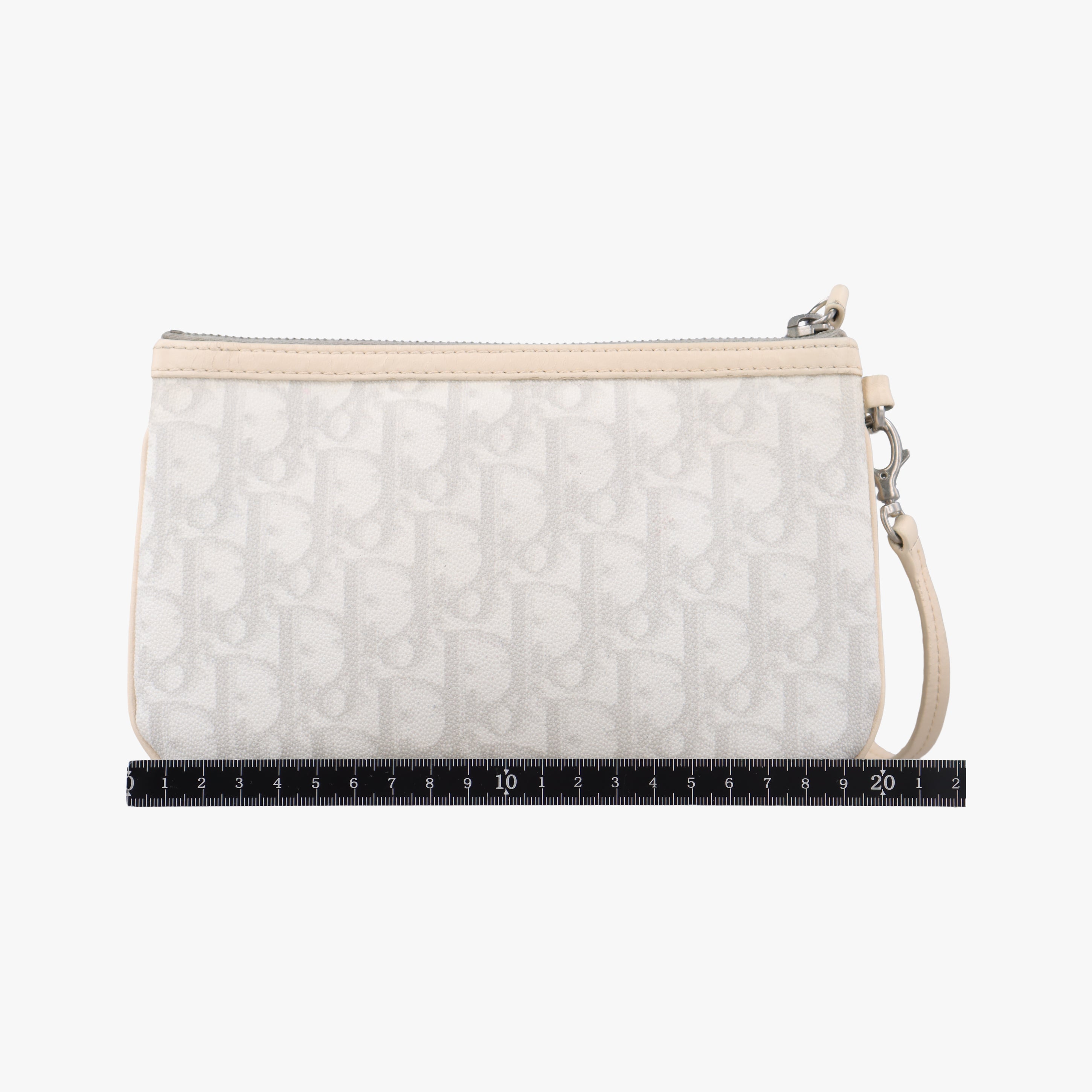 Pre-owned Christian Dior Romantique pouch Multicolour canvas  handbag | stylenewstar