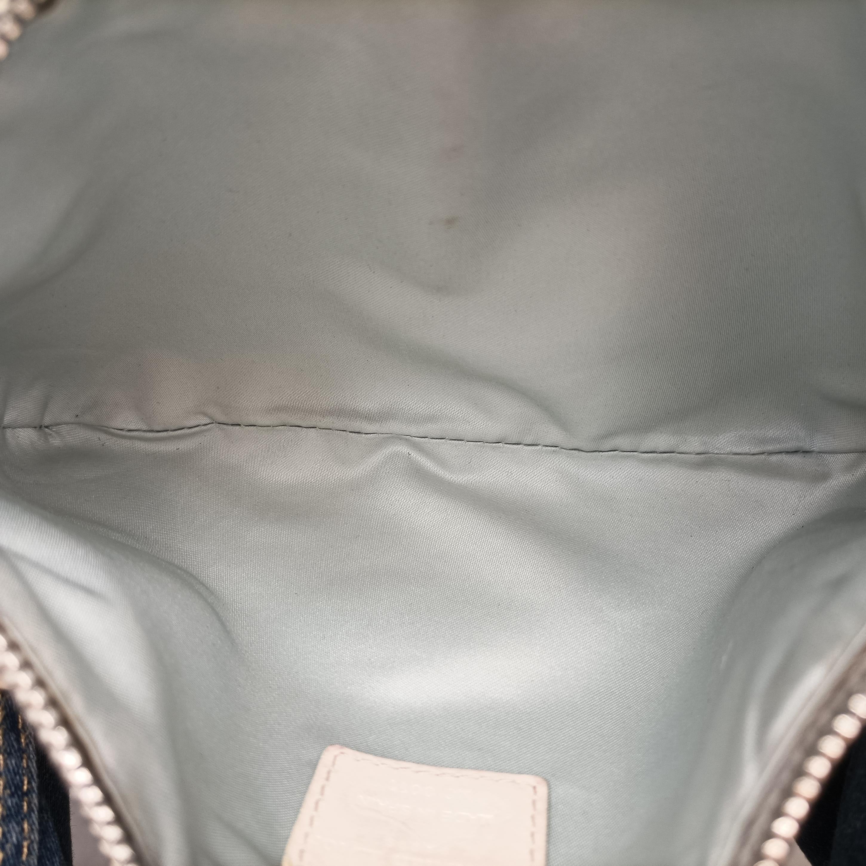 Pre-owned Christian Dior Romantique pouch Multicolour canvas  handbag | stylenewstar