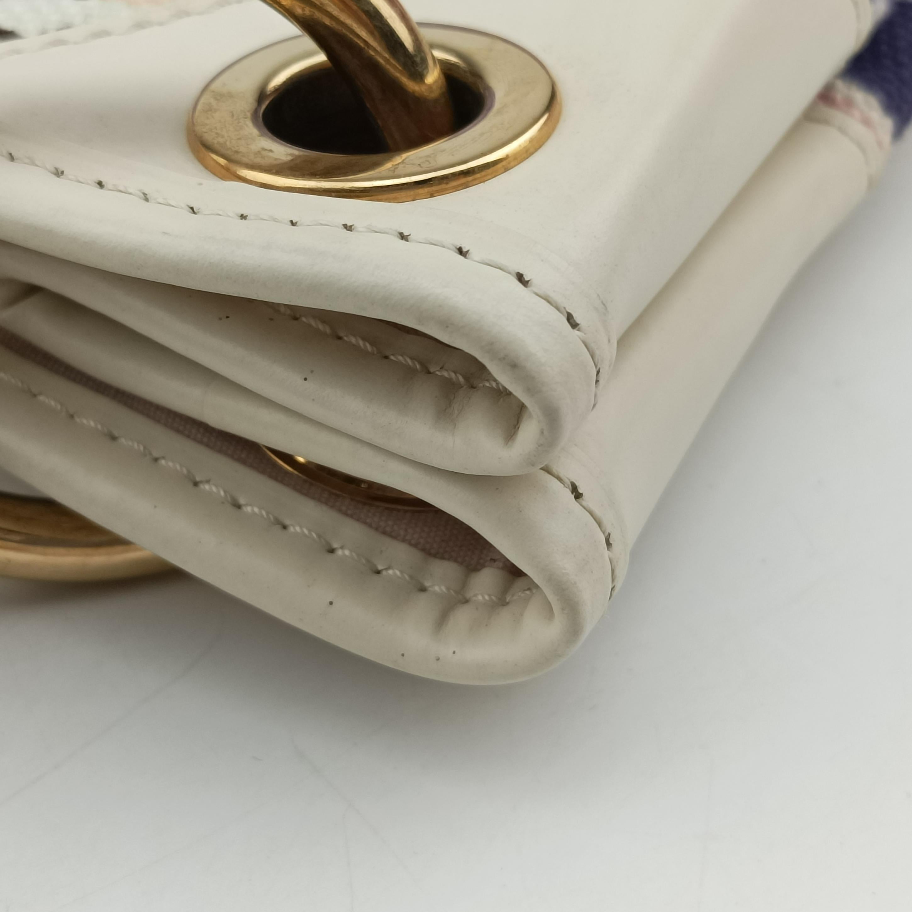 Pre-owned Louis Vuitton 2009 Cruise Galliera Riviera GM White × Purple × Red × Yellow Canvas × Leather M95805 shoulderbag | stylenewstar