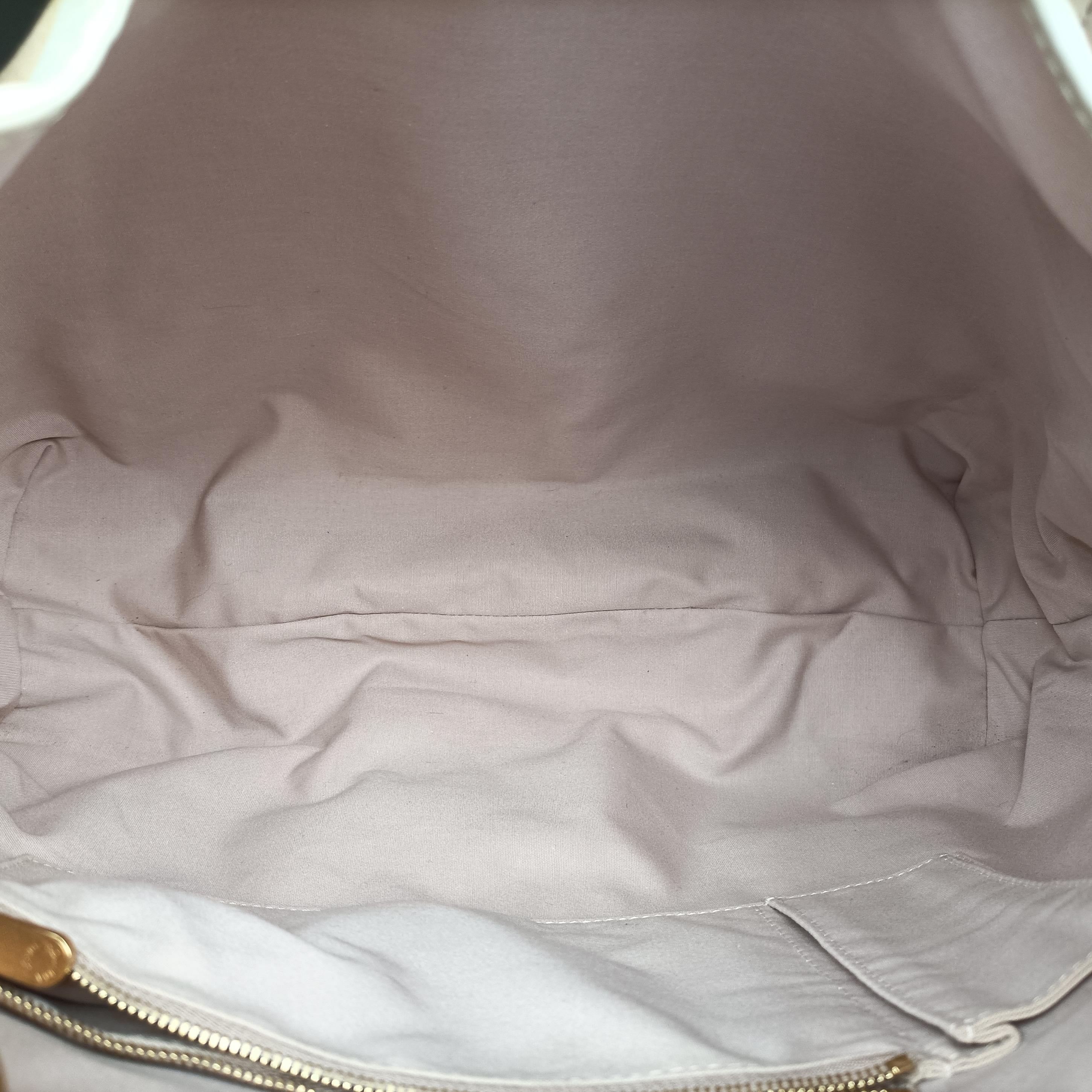 Pre-owned Louis Vuitton 2009 Cruise Galliera Riviera GM White × Purple × Red × Yellow Canvas × Leather M95805 shoulderbag | stylenewstar