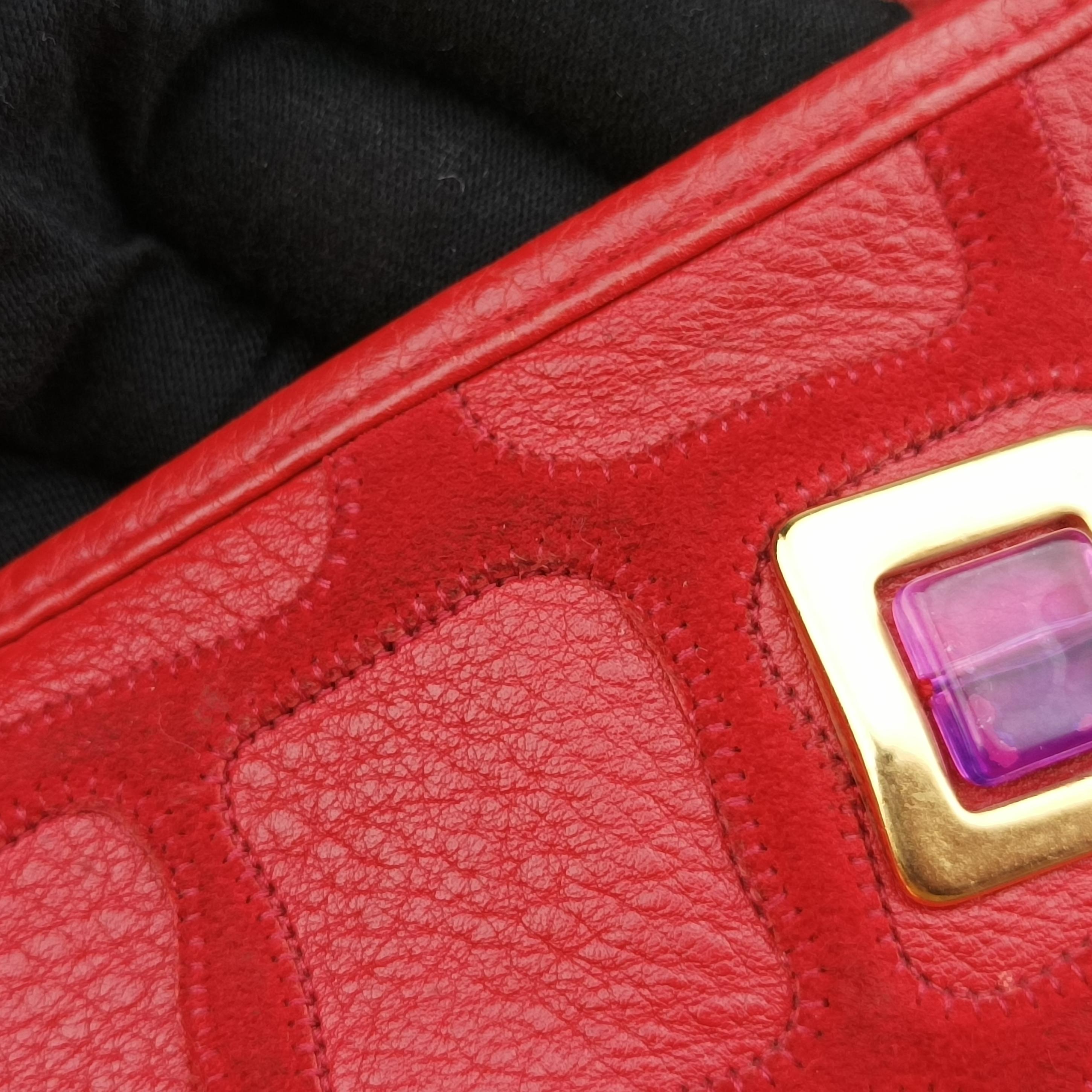 Pre-owned Christian Dior Bejeweled Hobo Red leather  handbag | stylenewstar