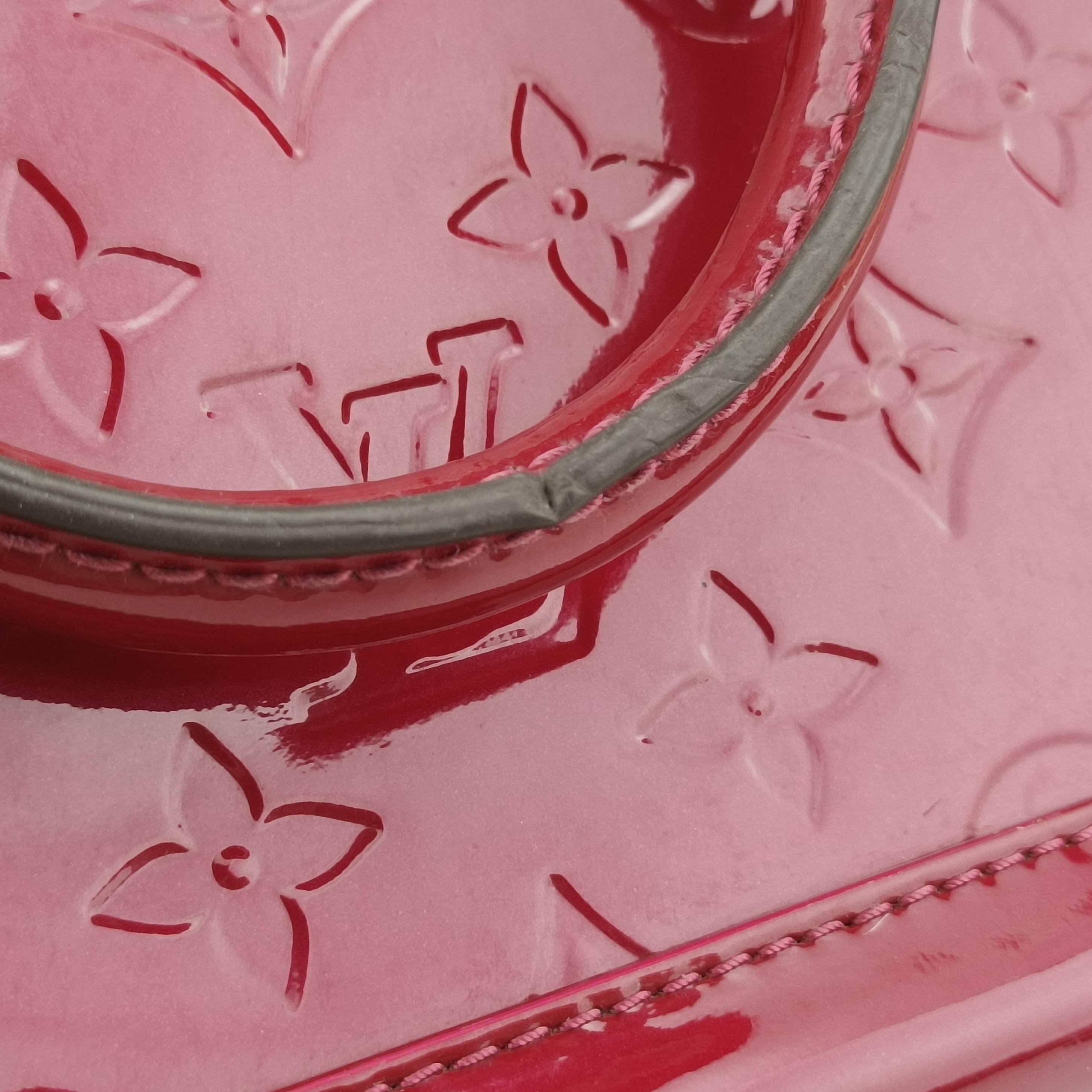 Pre-owned Louis Vuitton Alma BB CERISE Vernis M90174 shoulderbag | stylenewstar