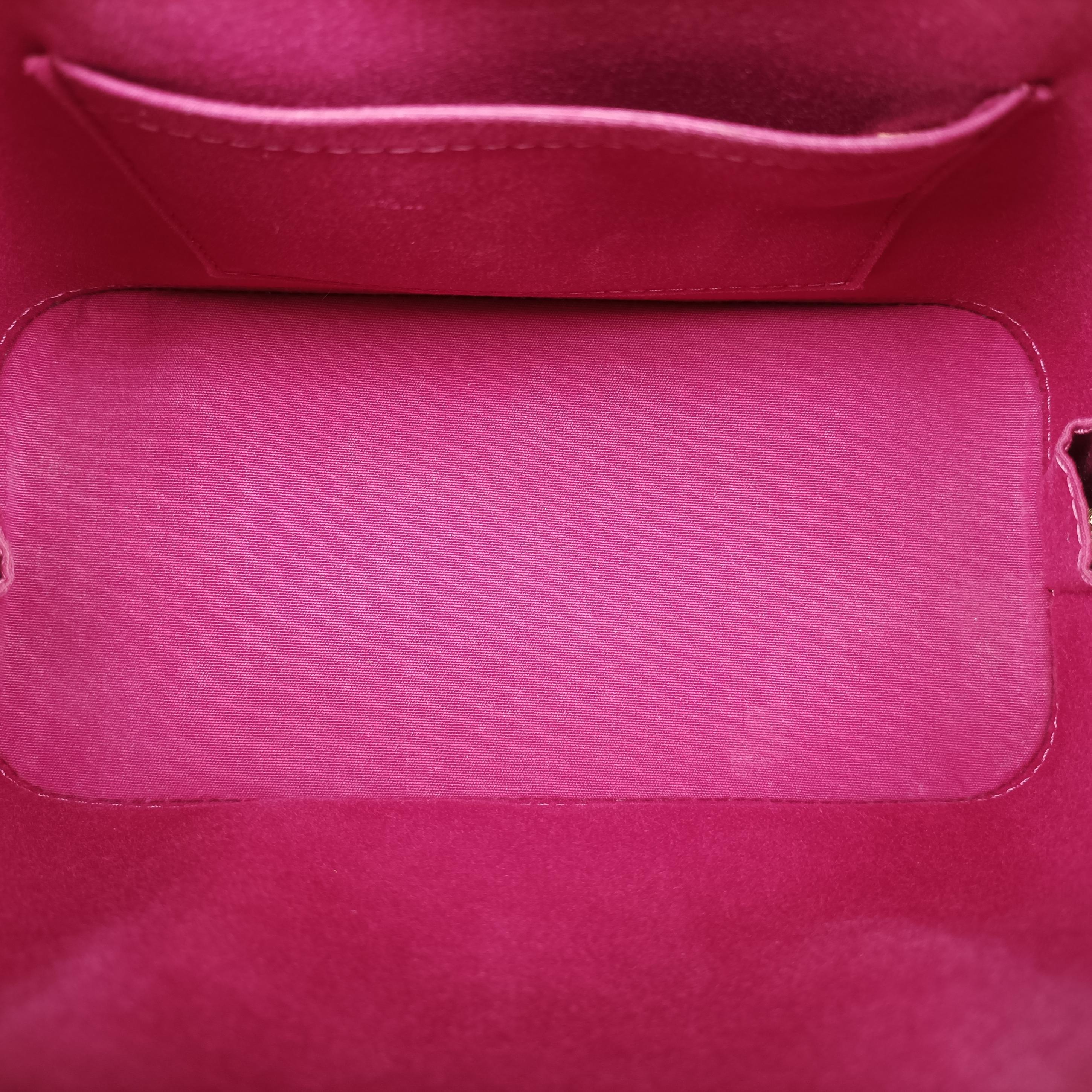 Pre-owned Louis Vuitton Alma BB CERISE Vernis M90174 shoulderbag | stylenewstar