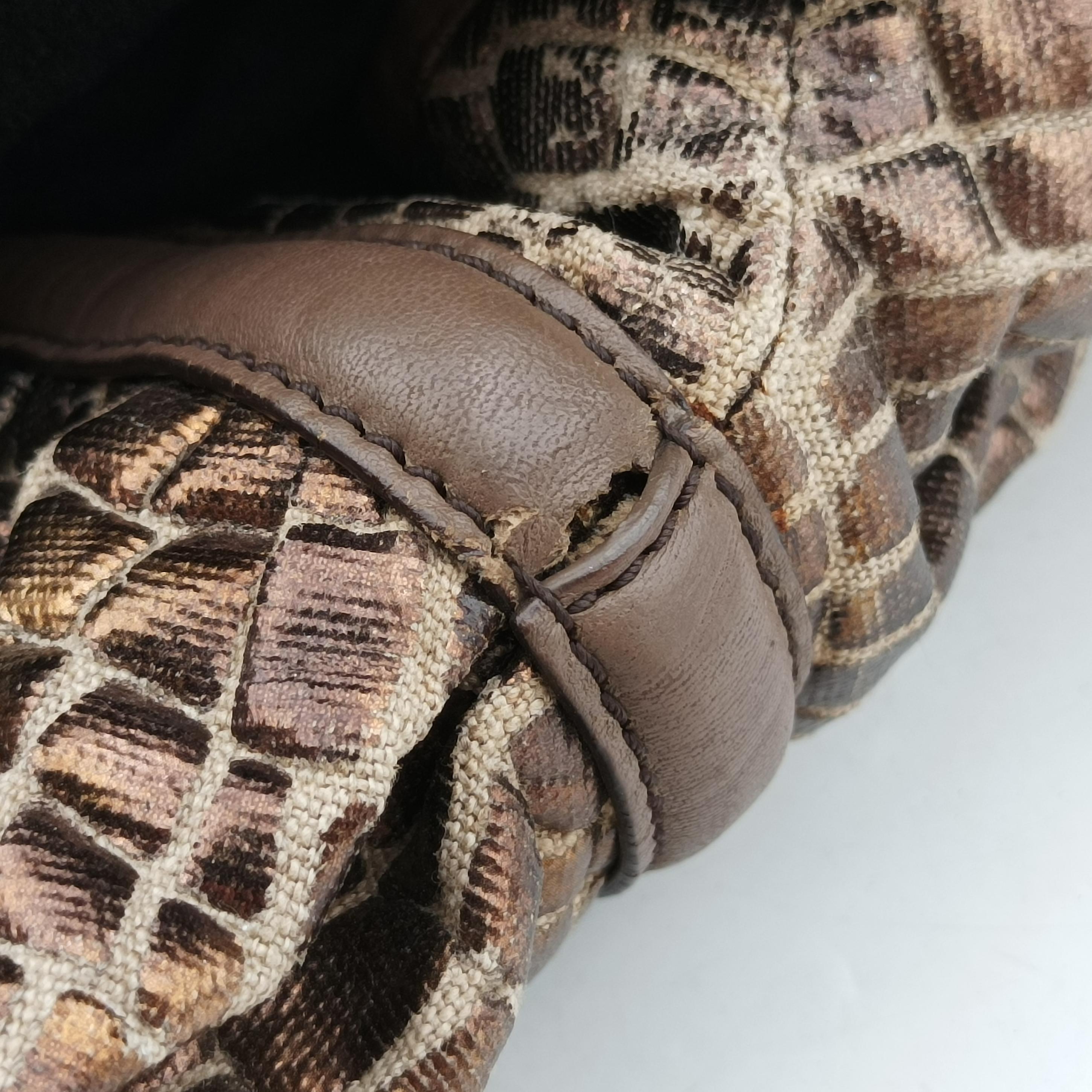 Vintage Fendi Zucca Print Brown fabric 8BH186 shoulderbag | stylenewstar