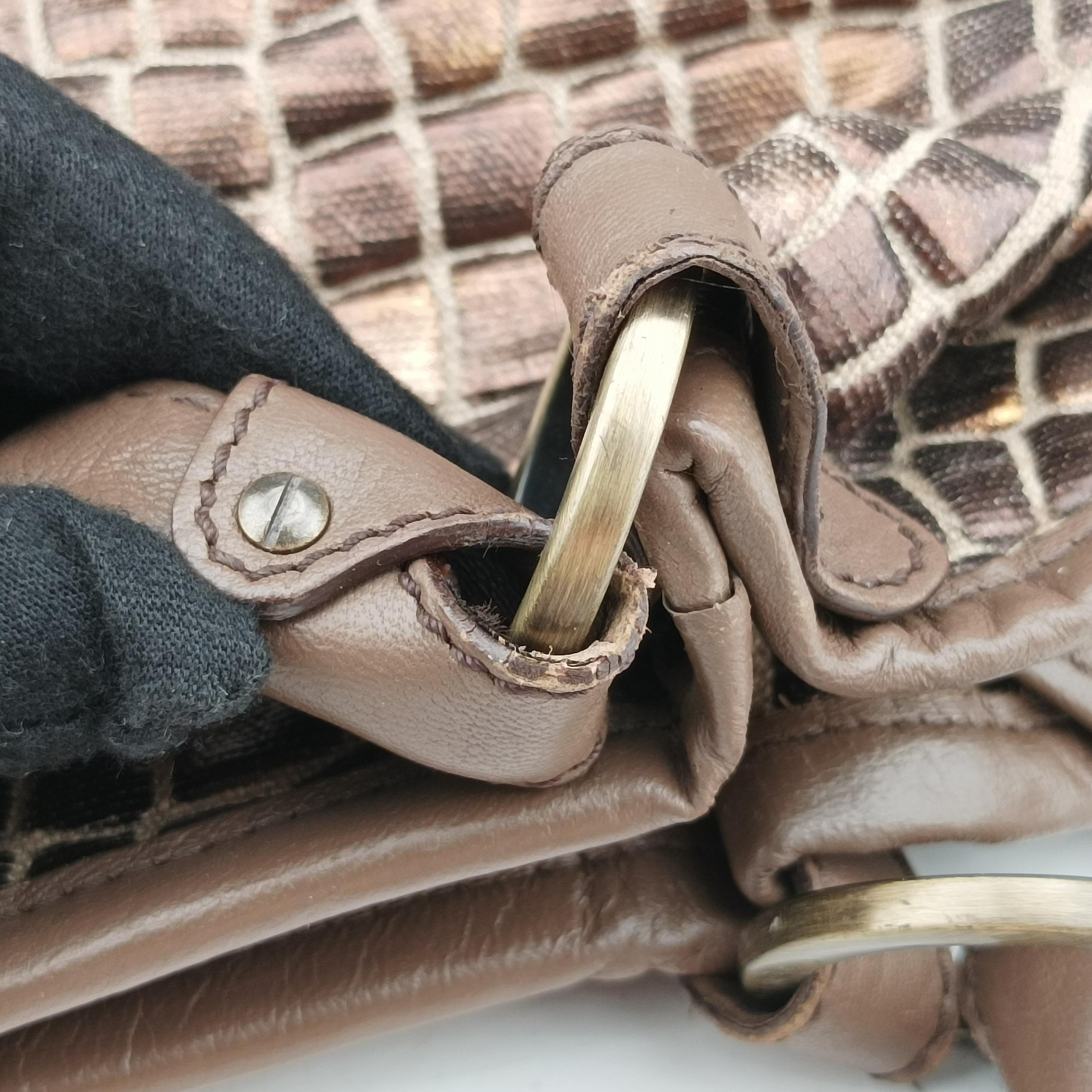 Vintage Fendi Zucca Print Brown fabric 8BH186 shoulderbag | stylenewstar