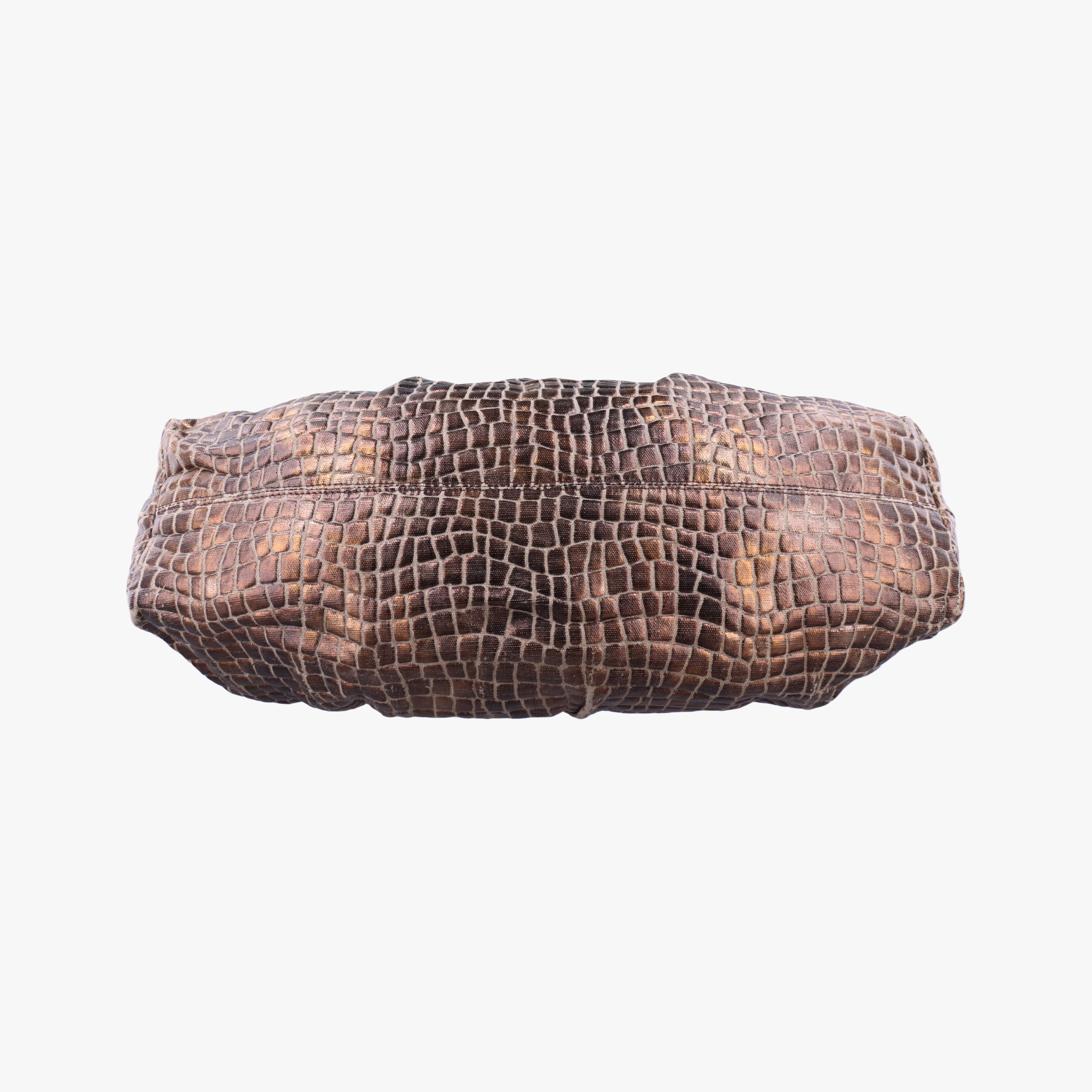 Vintage Fendi Zucca Print Brown fabric 8BH186 shoulderbag | stylenewstar