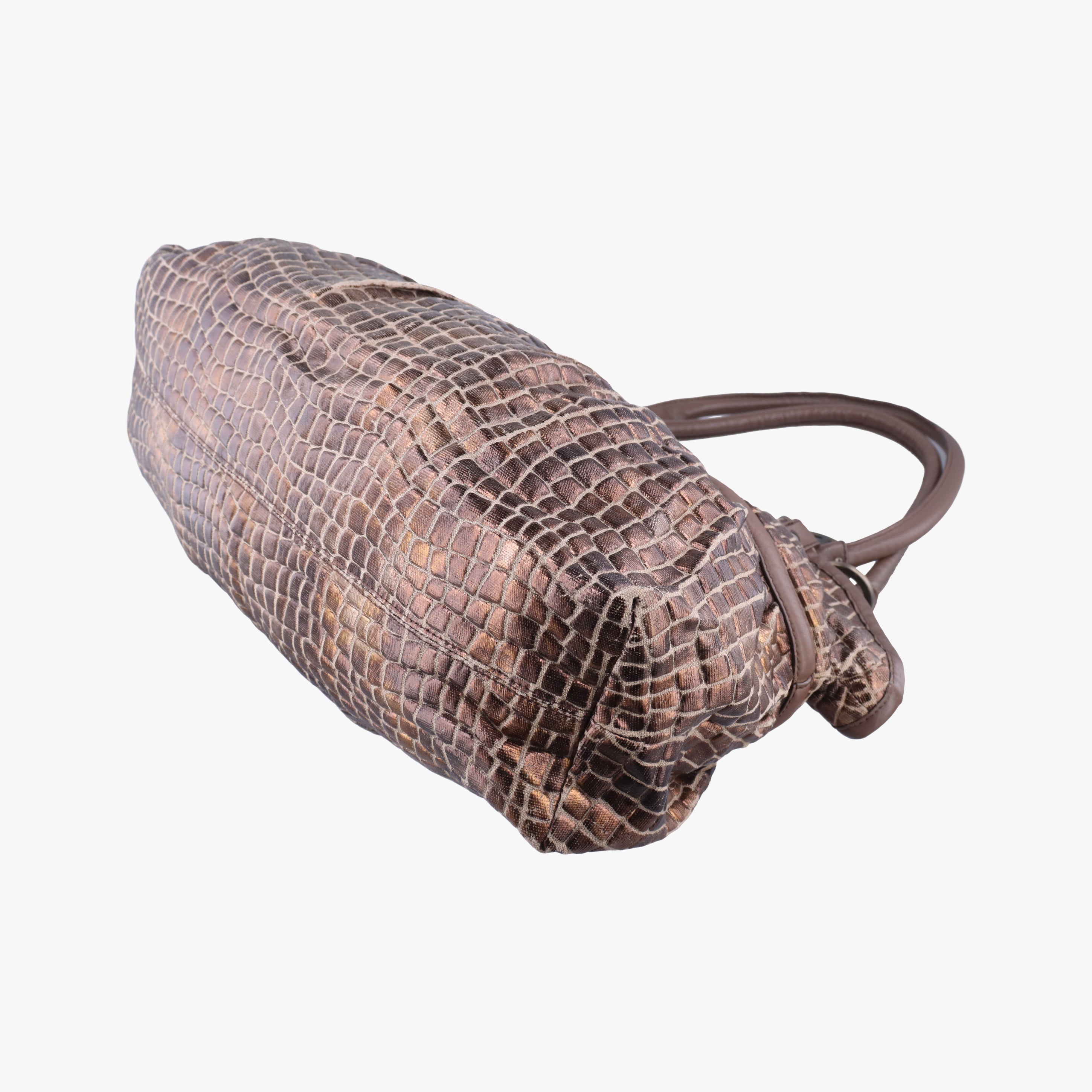 Vintage Fendi Zucca Print Brown fabric 8BH186 shoulderbag | stylenewstar