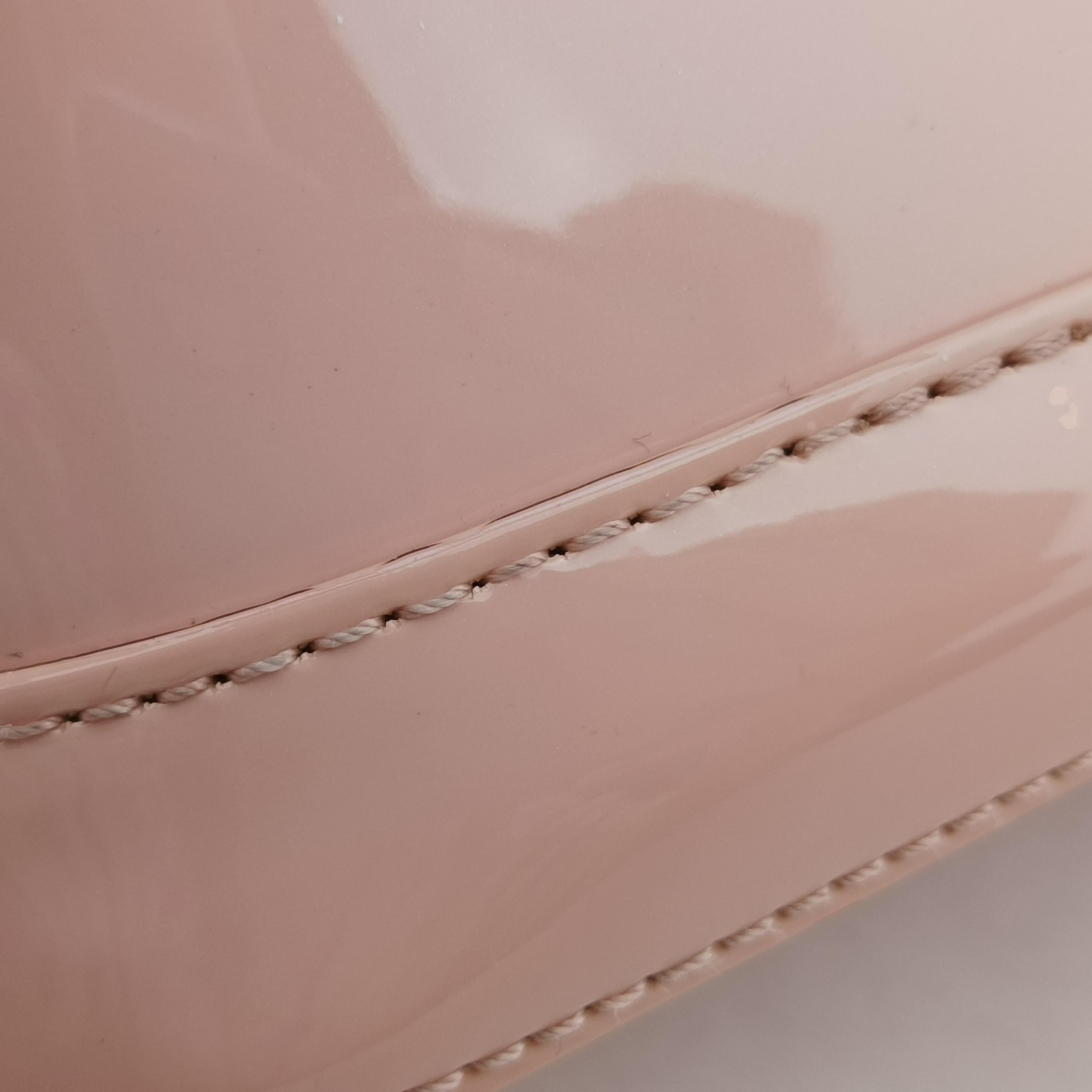 Secondhand Louis Vuitton Alma BB ROSE BALLERIN Vernis M51949 shoulderbag | stylenewstar