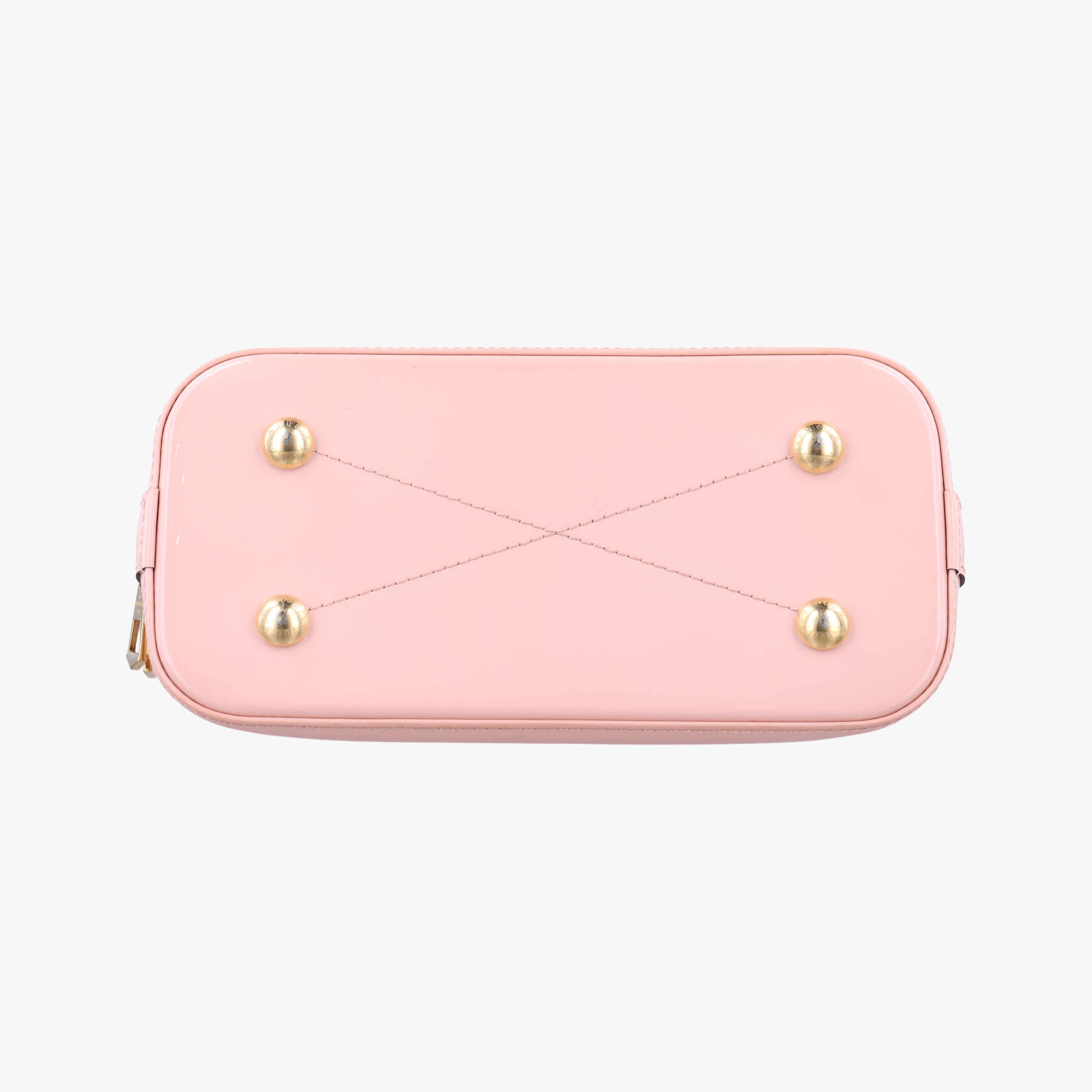 Secondhand Louis Vuitton Alma BB ROSE BALLERIN Vernis M51949 shoulderbag | stylenewstar