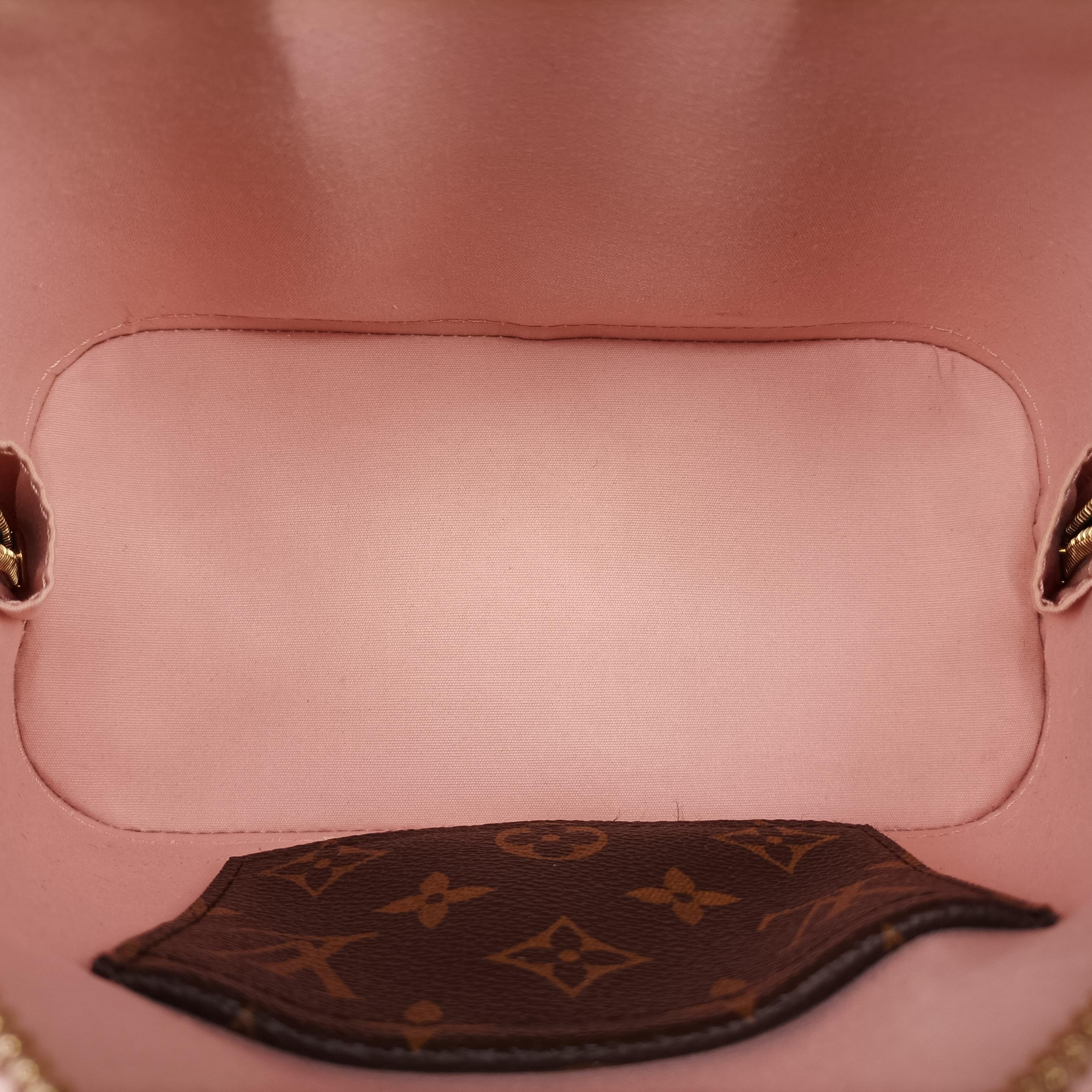 Secondhand Louis Vuitton Alma BB ROSE BALLERIN Vernis M51949 shoulderbag | stylenewstar