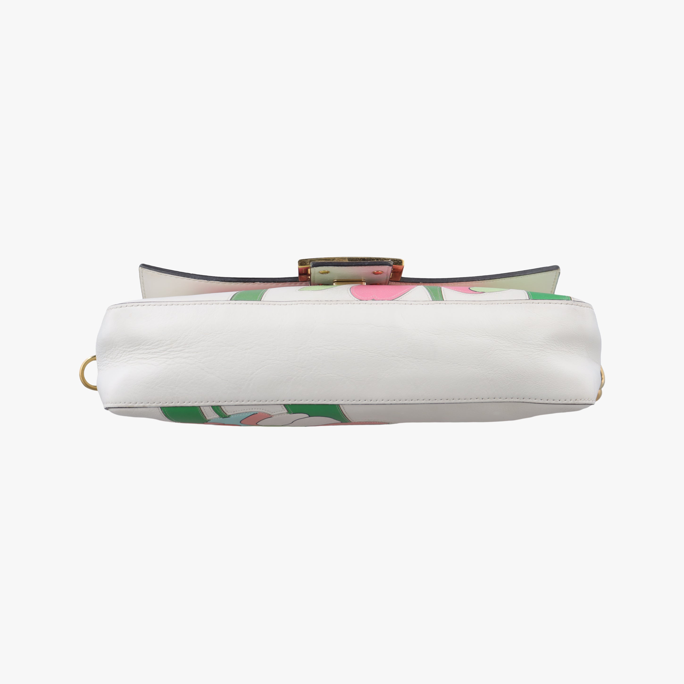 Pre-owned Fendi BAGUETTE Multicolour Leather 8BR600 shoulderbag | stylenewstar