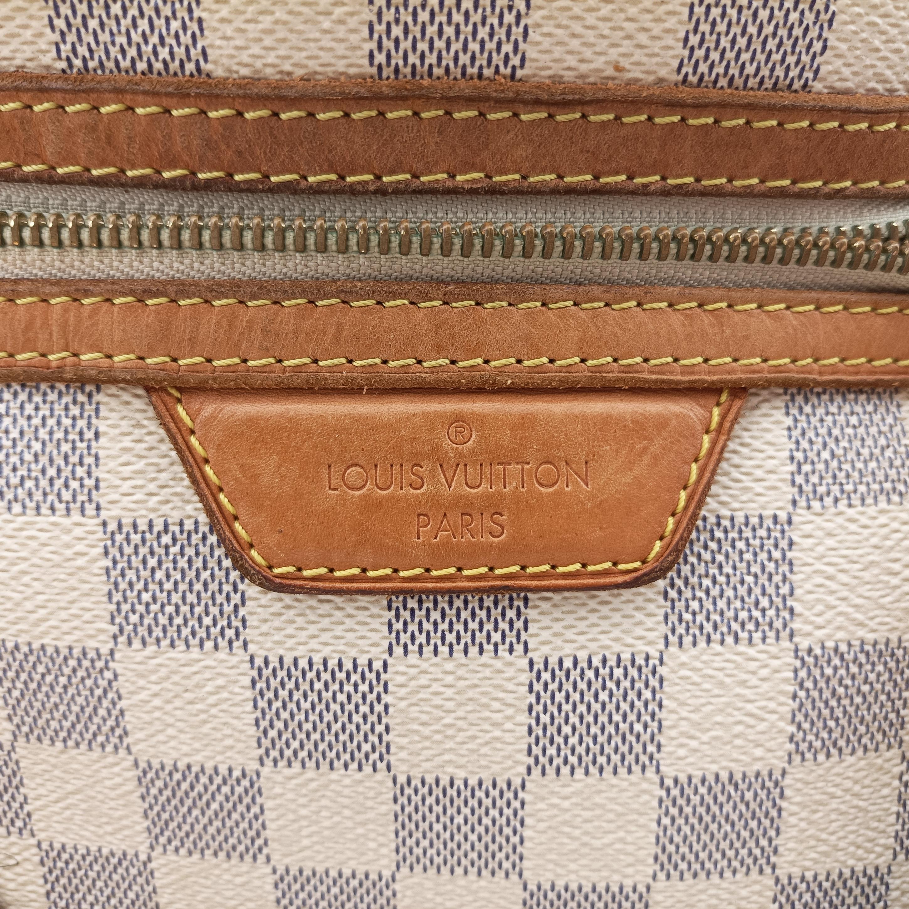 Vintage Louis Vuitton EVORA MM AZUR Damier Canvas N41133 shoulderbag | stylenewstar