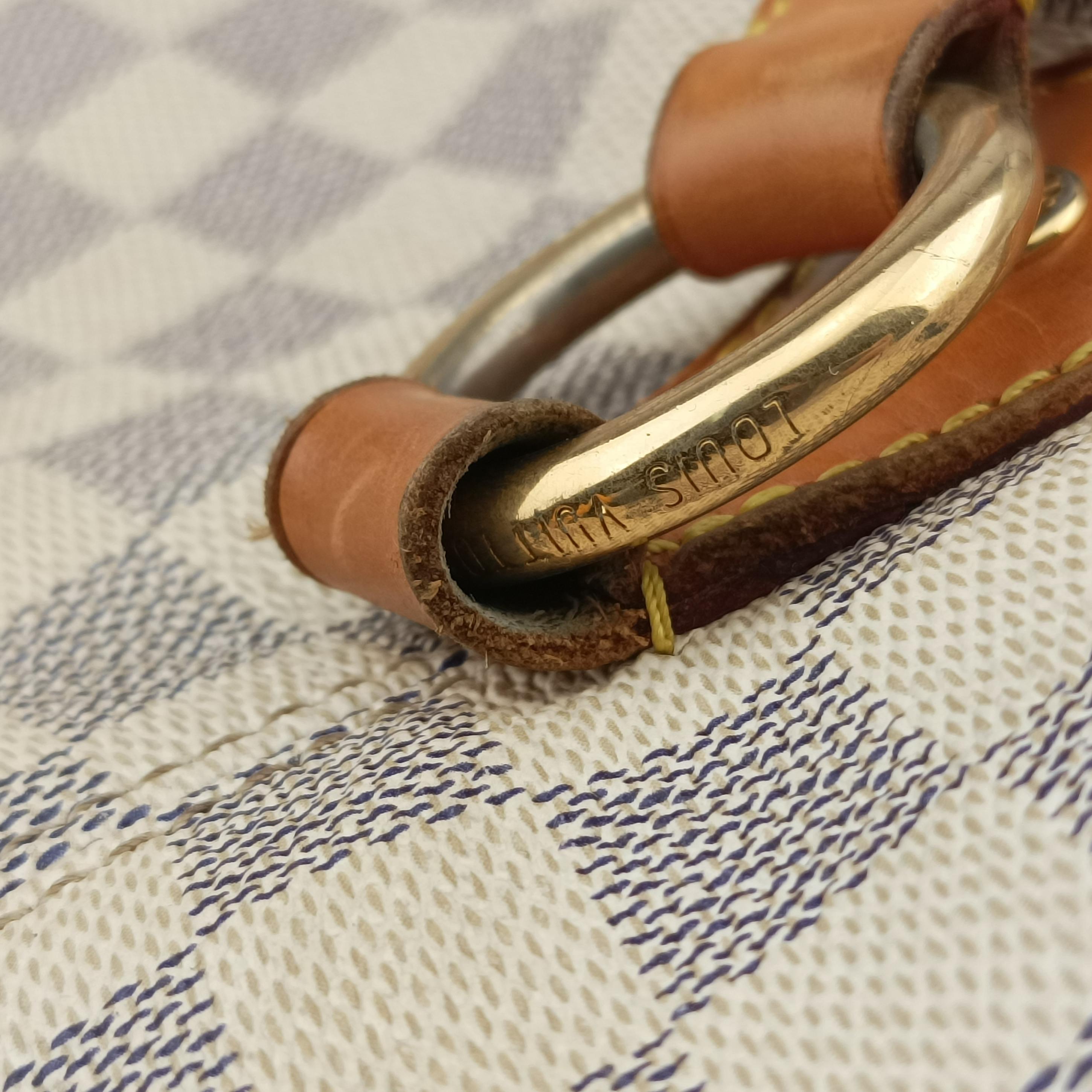 Vintage Louis Vuitton EVORA MM AZUR Damier Canvas N41133 shoulderbag | stylenewstar