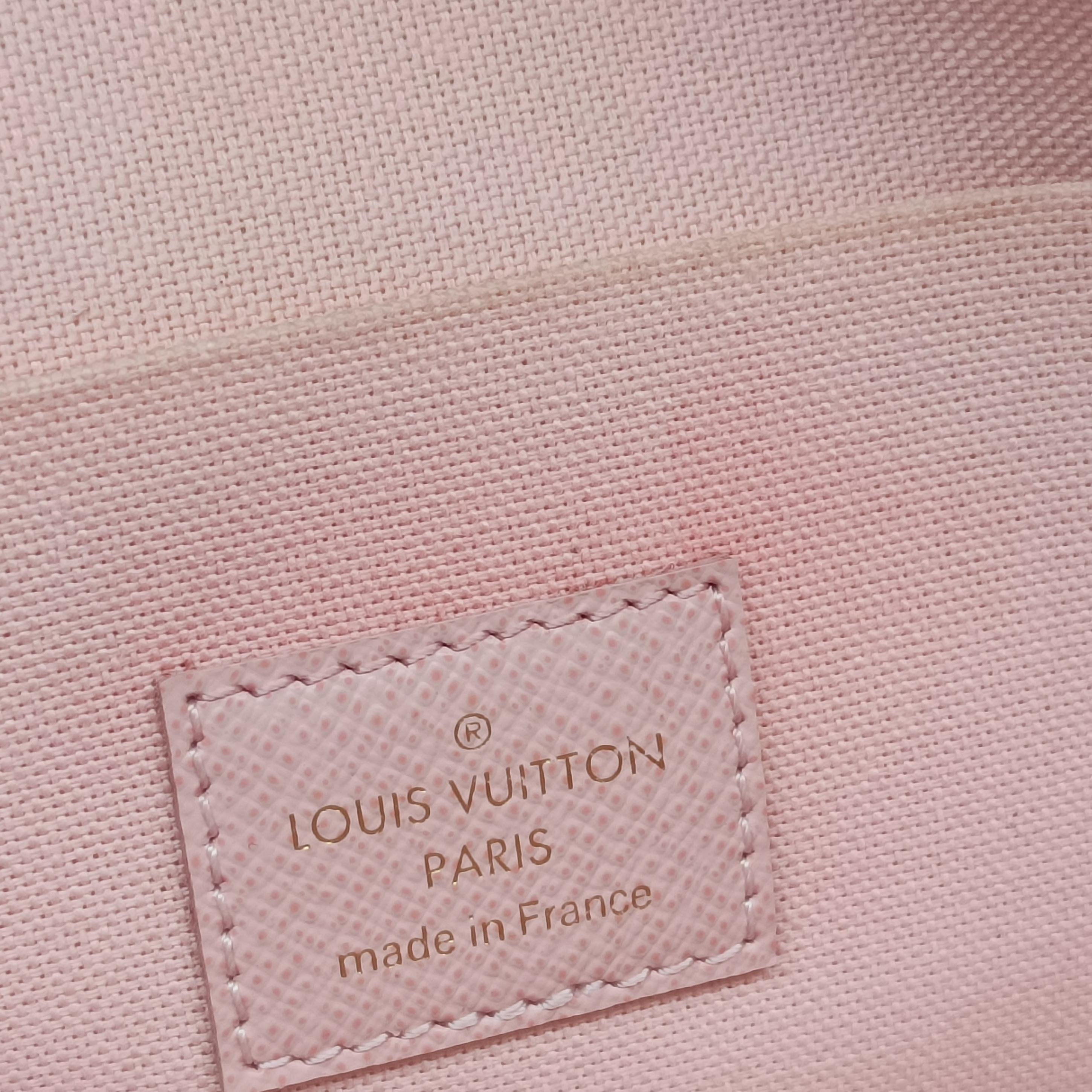 Pre-owned Louis Vuitton Pochette FeLICIE Azur Damier Canvas N63106 shoulderbag | stylenewstar