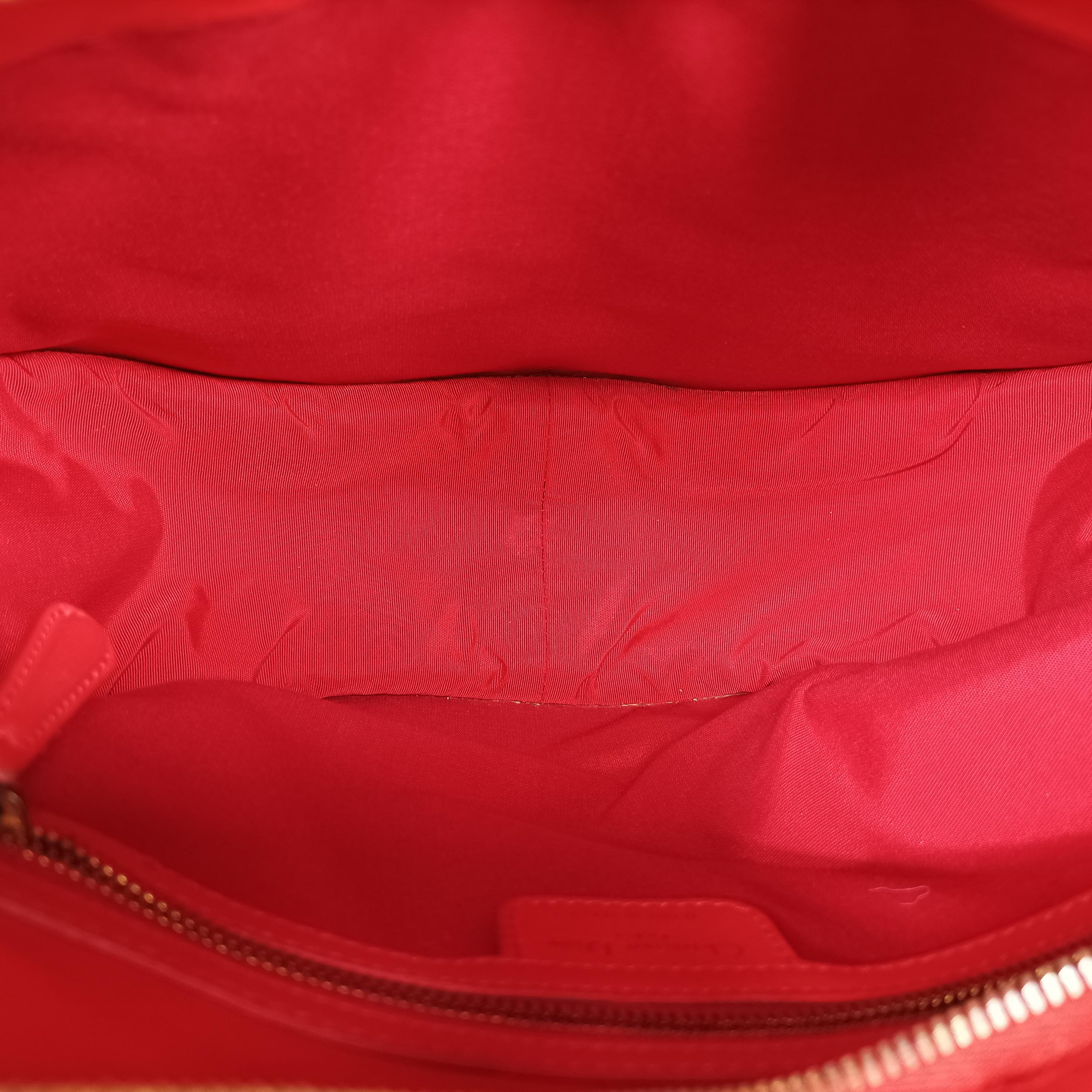 Pre-owned Christian Dior Diorita Hobo Orange leather  handbag | stylenewstar