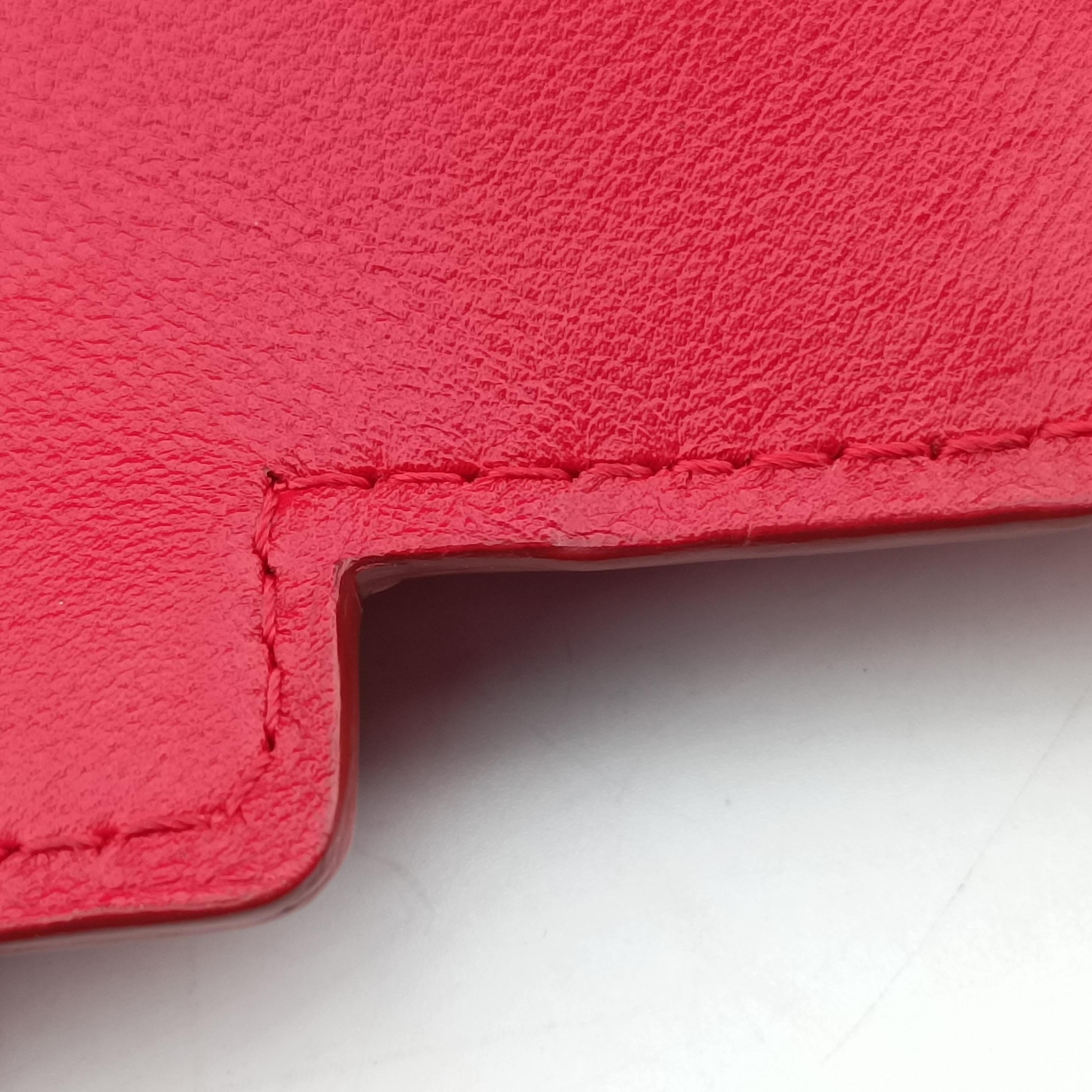 Secondhand Delvaux Tan pete Red Leather  shoulderbag | stylenewstar